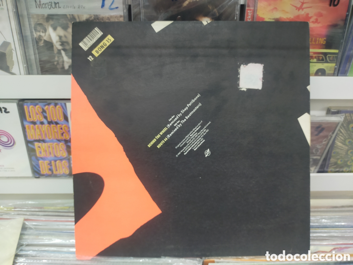 Discos de vinilo: Depeche mode maxi behind the wheel u.k. 1987 - Foto 2