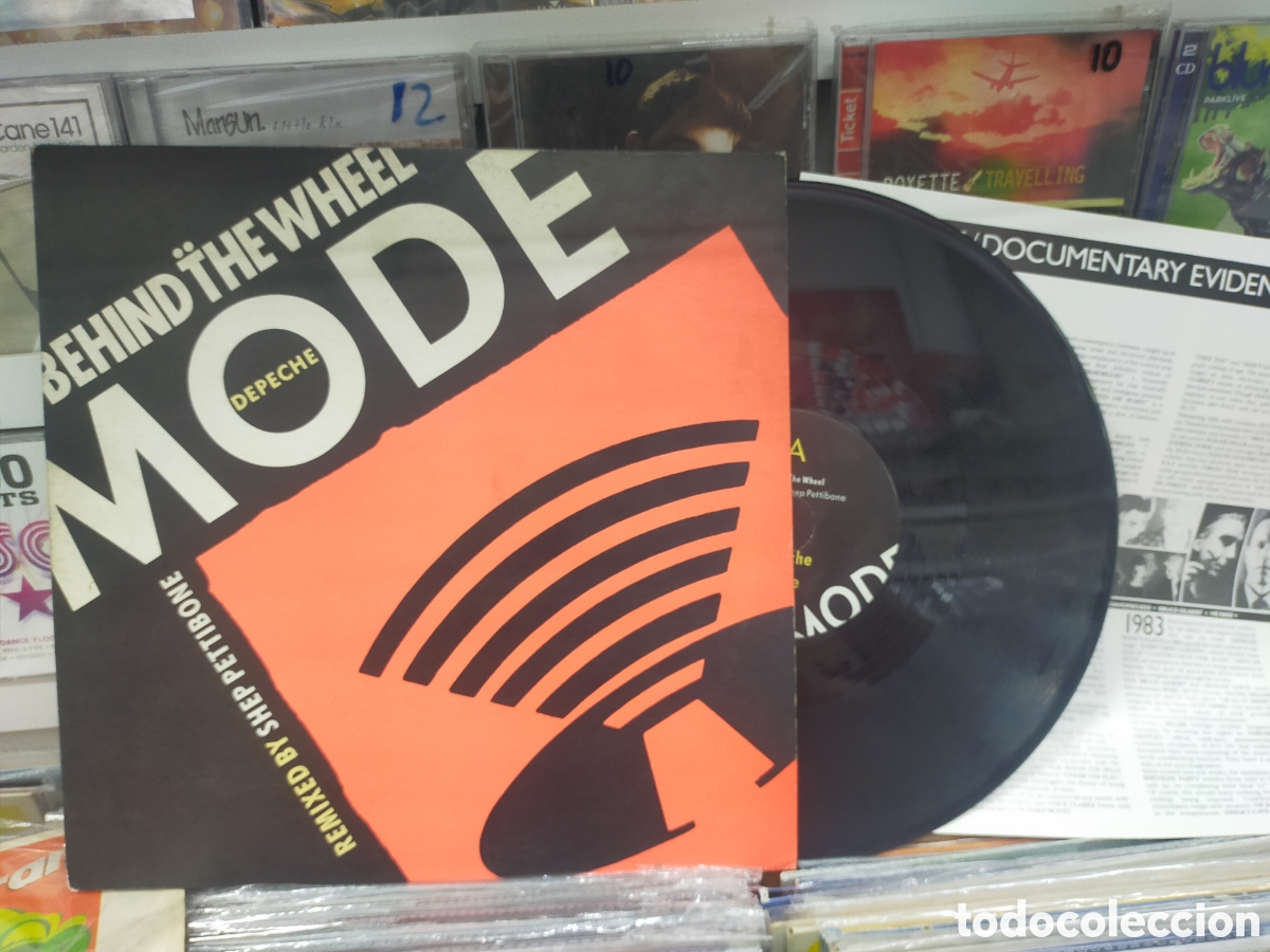 Discos de vinilo: Depeche mode maxi behind the wheel u.k. 1987 - Foto 1