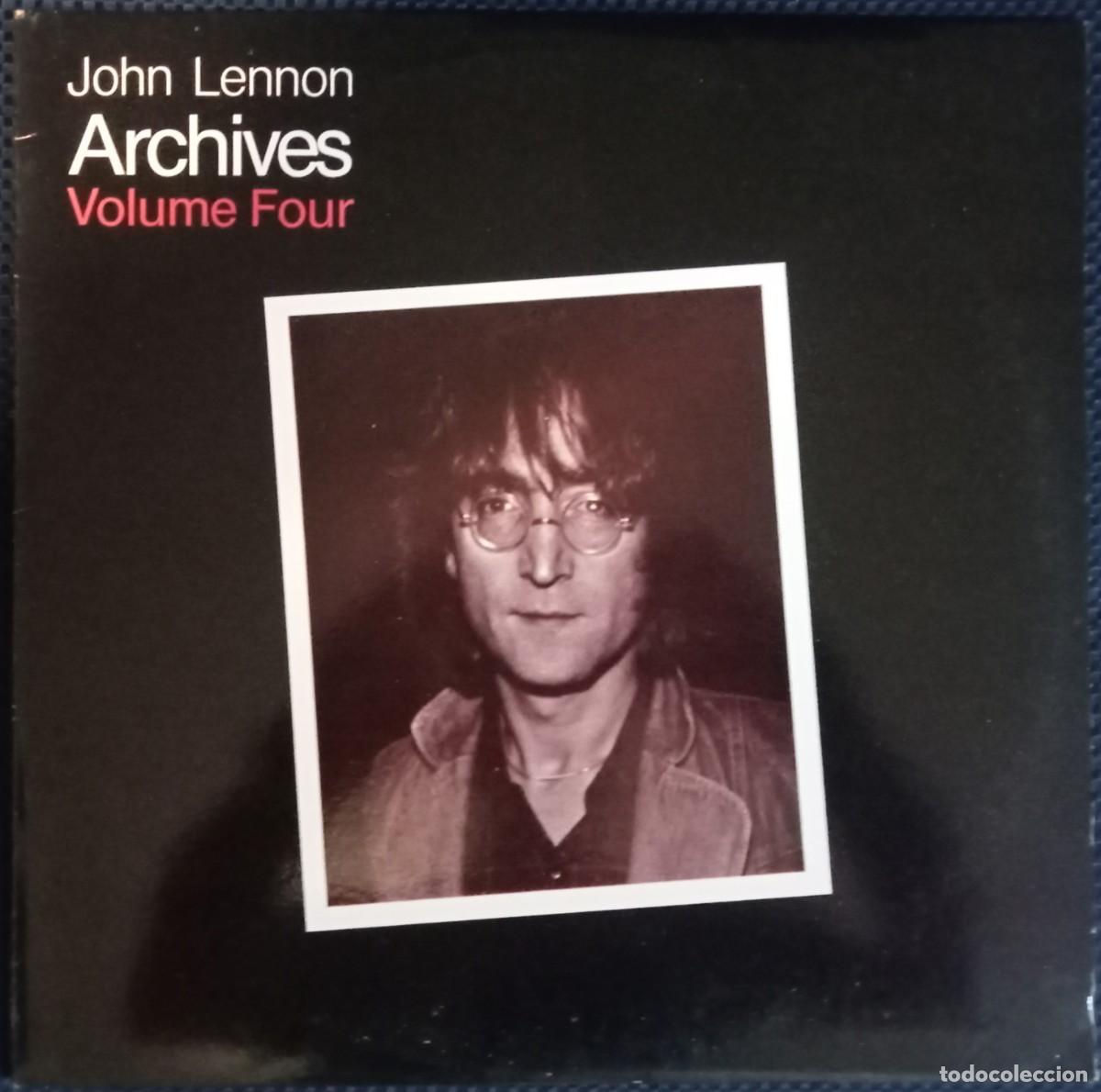 Discos de vinilo: John Lennon - Archives vol.4 1LP studio/live european pressing black vinyl htf!!!