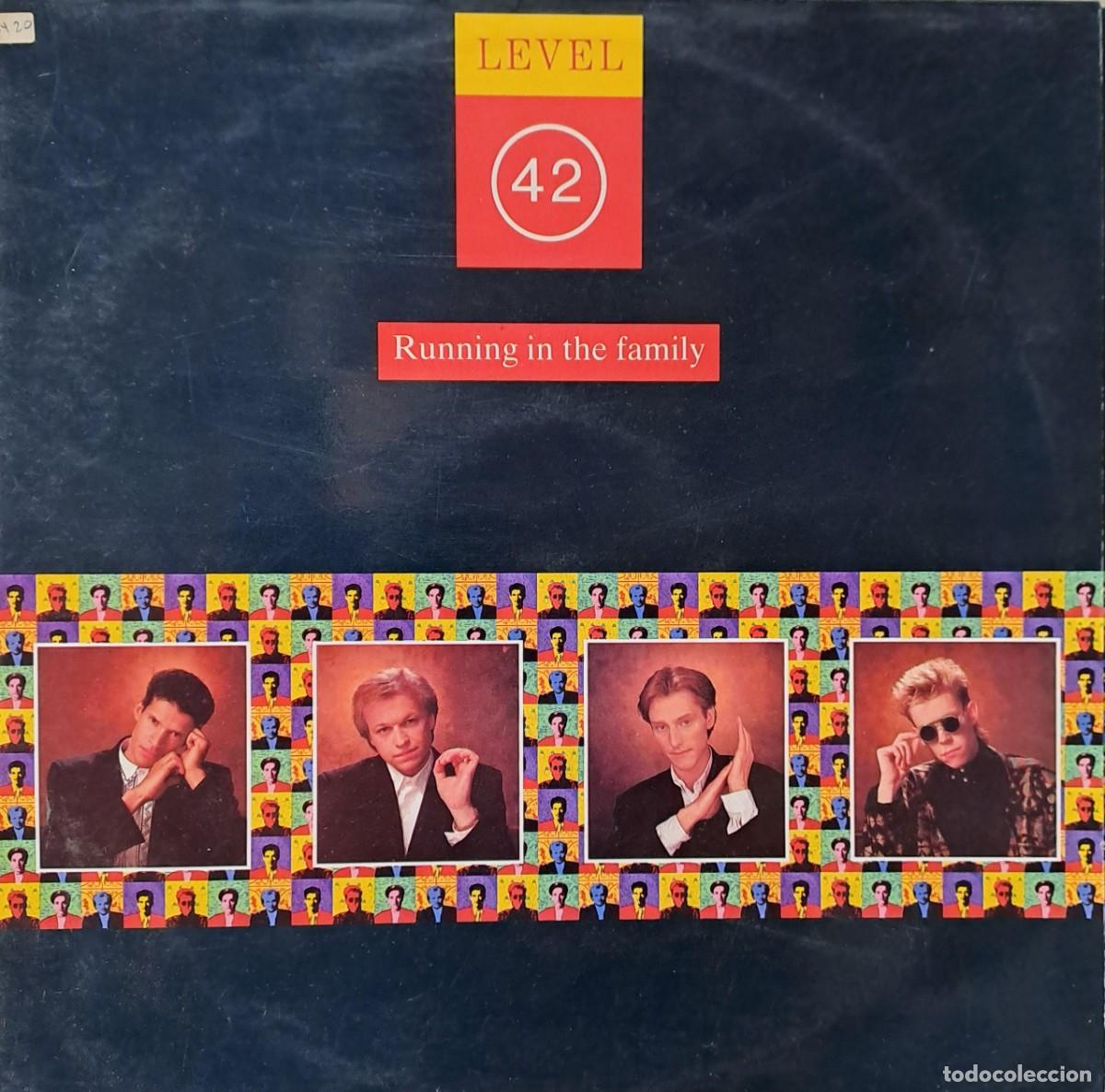 Discos de vinilo: LPs RUNNING IN THE FAMILY. LESSONS IN LOVE, TO BE WITH YOU AGAIN..... LP-GEXT-797,2