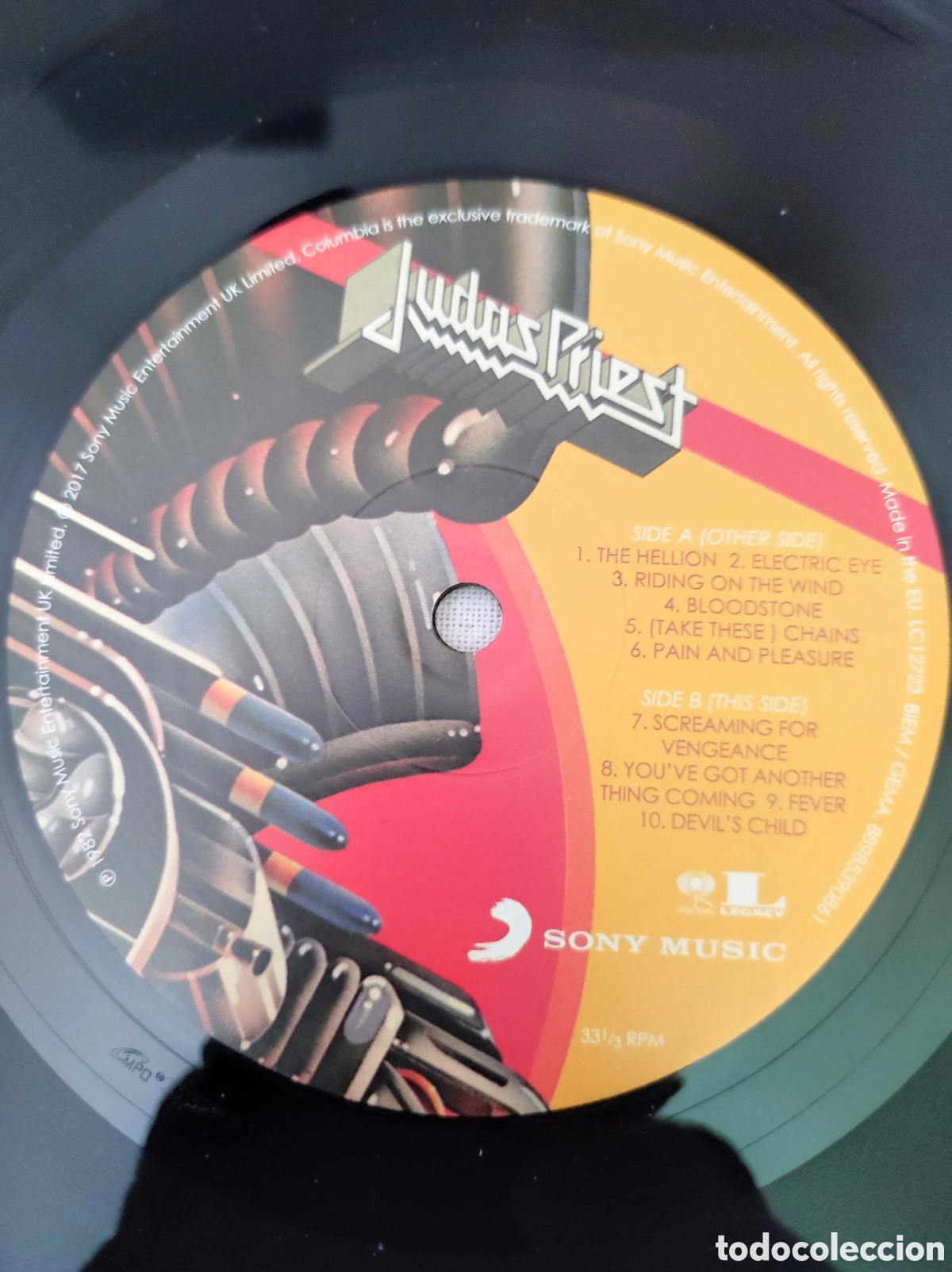 Discos de vinilo: JUDAS PRIEST - SCREAMING FOR VENGEANCE - Foto 6