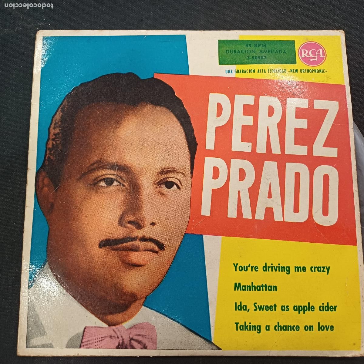 Discos de vinilo: PEREZ PRADO/YOU'RE DRIVING ME CRAZY/SINGLE.