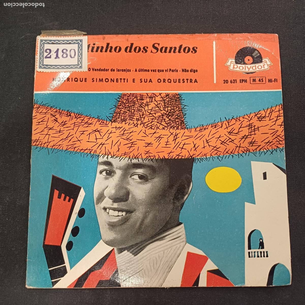 Discos de vinilo: AGOSTINHO DOS SANTOS/FALAM MEUS OLHOS/SINGLE.