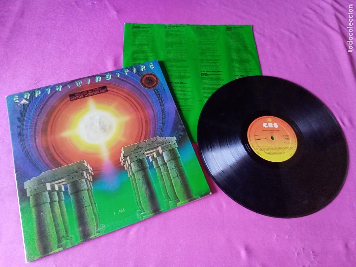 Discos de vinilo: EARTH WIND FIRE I AM 1979 LP L31 2 3