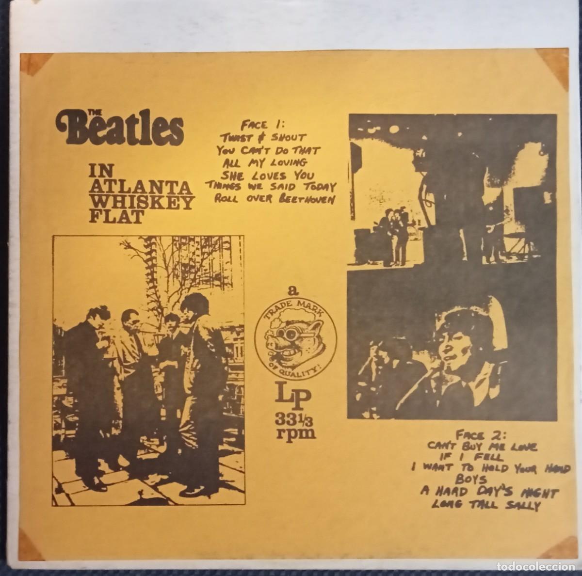 Discos de vinilo: Beatles - In Atlanta Whiskey Flat - Live in USA in 1964 from Tmoq company htf!!!