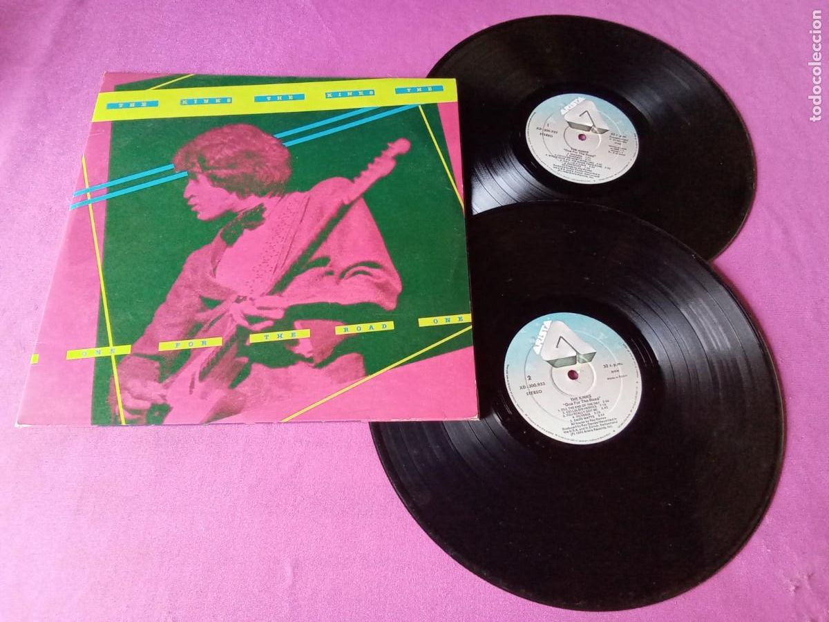 Discos de vinilo: THE KINKS ONE FOR THE ROAD ONE 1980 LP L31 2 3