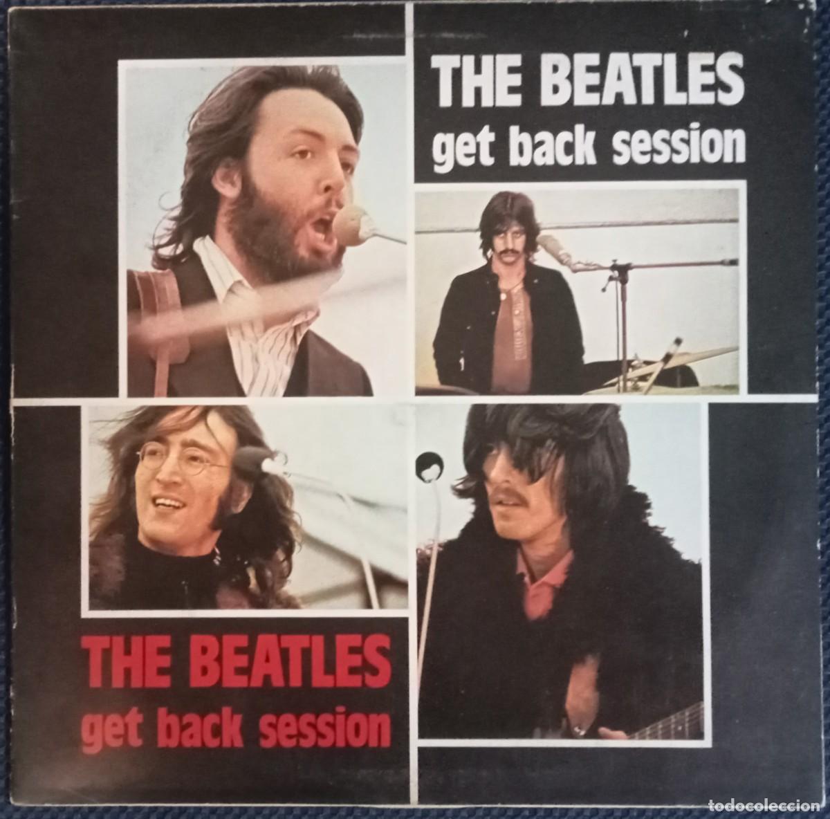 Discos de vinilo: Beatles - Get Back Session - studio outtakes from '69, black vinyl htf!!!