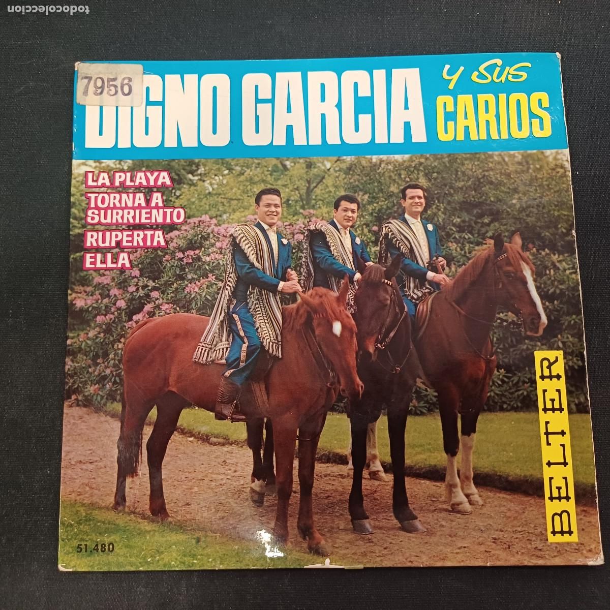 Discos de vinilo: DIGNO GARCIA Y SUS CARIOS/LA PLAYA/SINGLE.