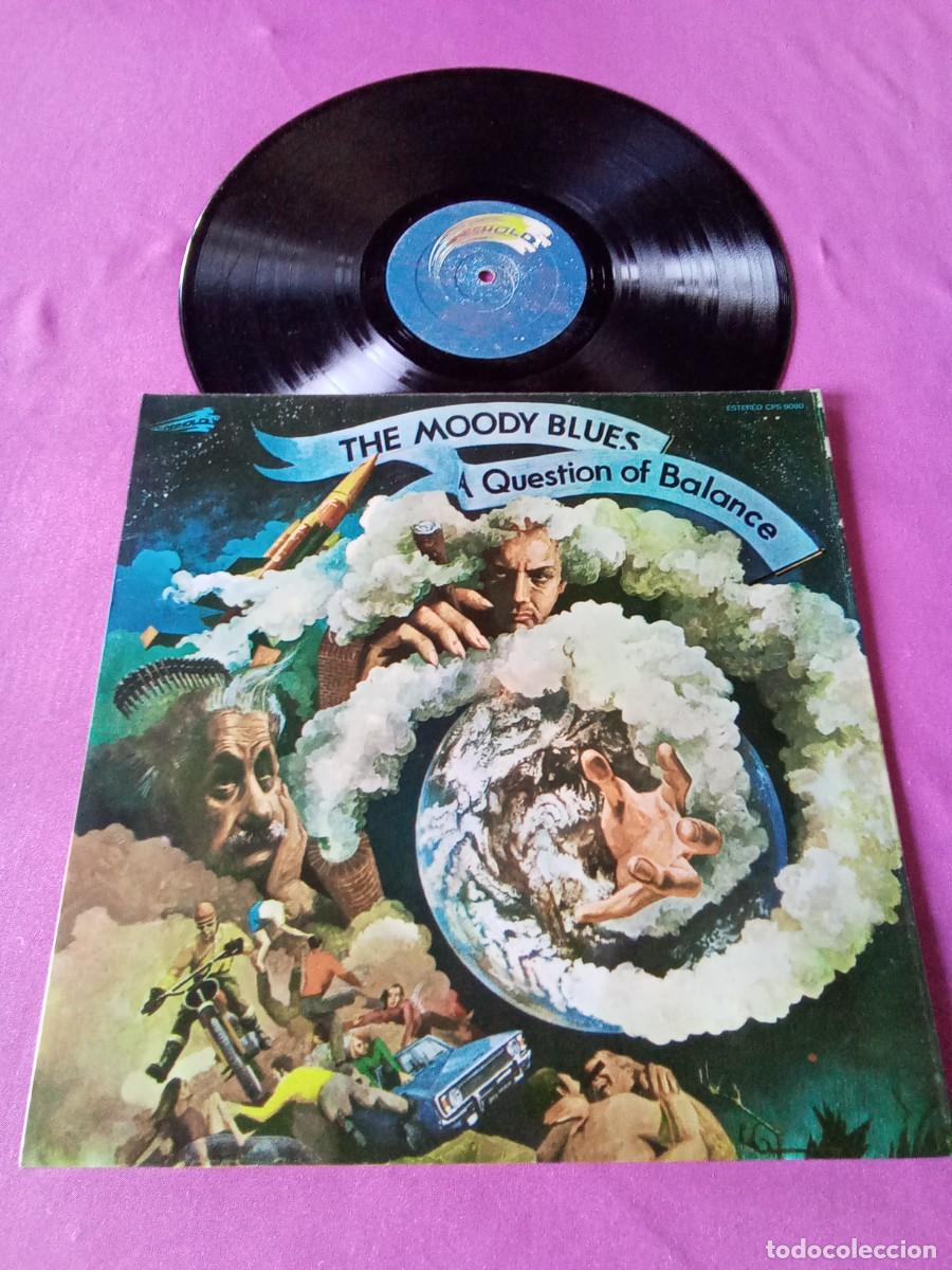 Discos de vinilo: THE MOODY BLUESA QUESTION OF BALANCE LP L31 2 3