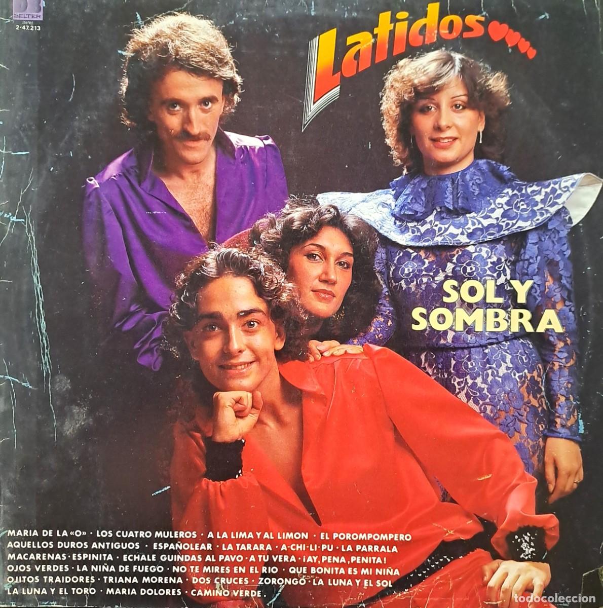 Discos de vinilo: LPs SOL Y SOMBRA, LATIDOS. MARIA DE LA O, LA NI&Ntilde;A DE FUEGO..... LP-GESP-313