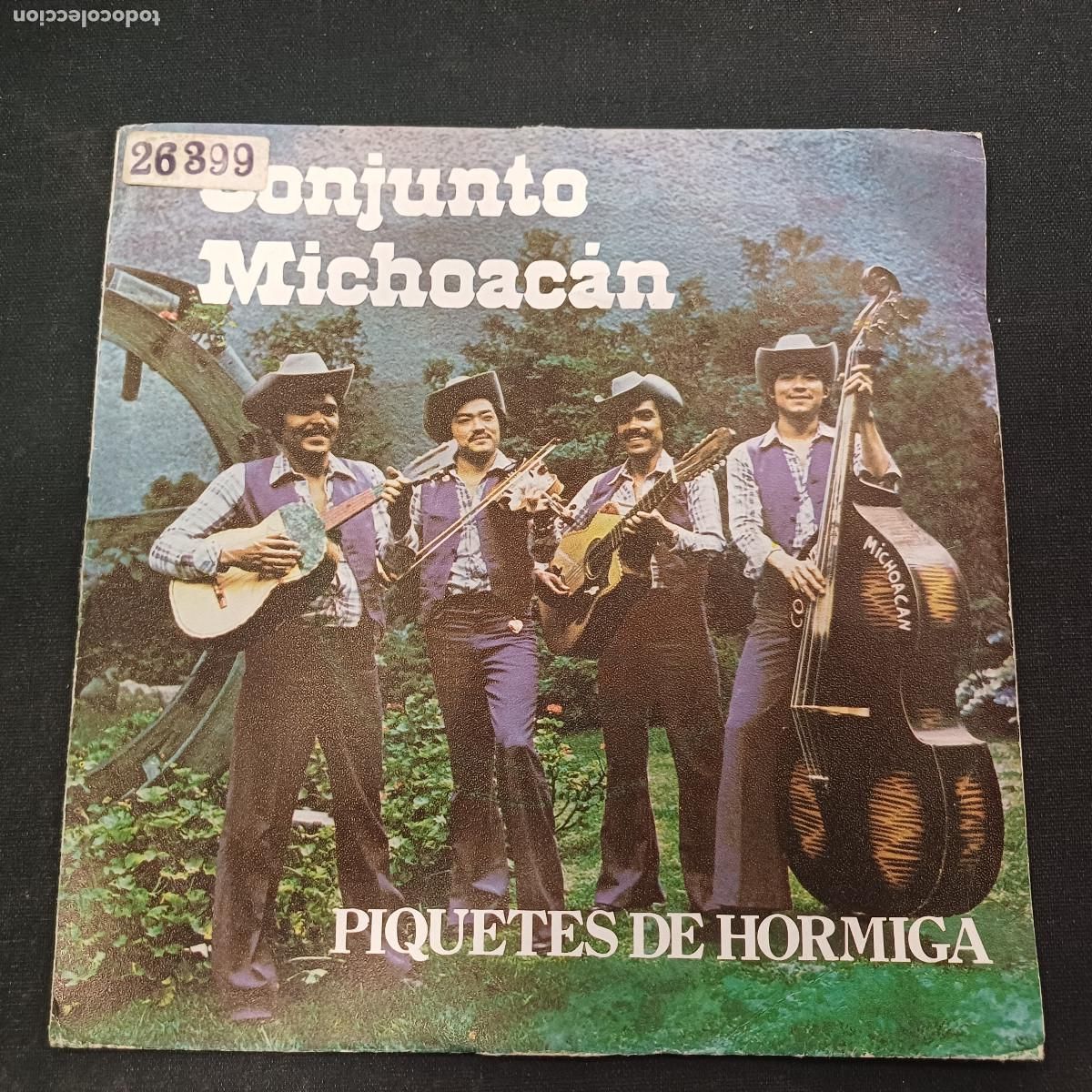 Discos de vinilo: CONJUNTO MICHOACAN/PIQUETES DE HORMIGA/SINGLE.