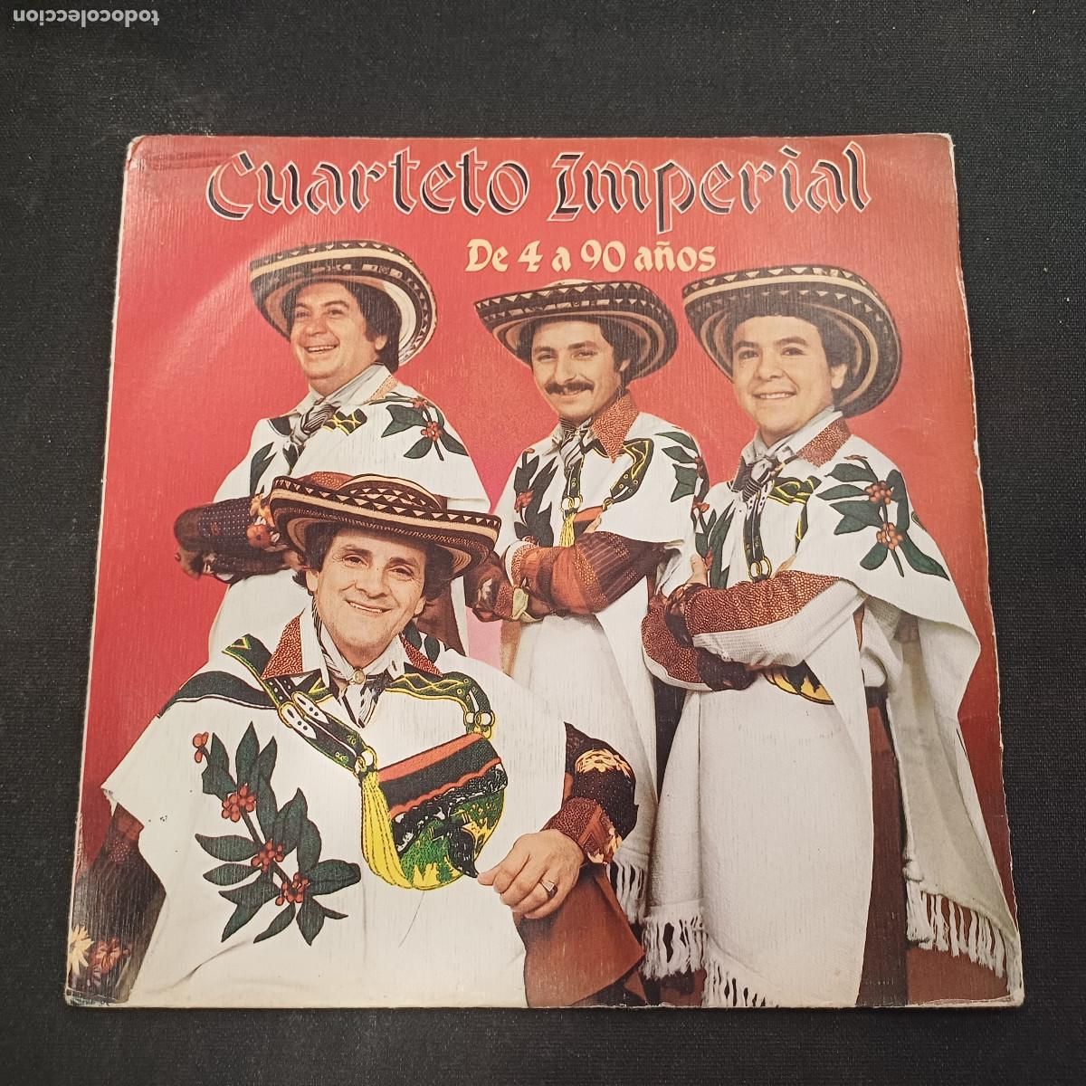 Discos de vinilo: CUARTETO IMPERIAL/DE 4 A 90 A&Ntilde;OS/SINGLE.