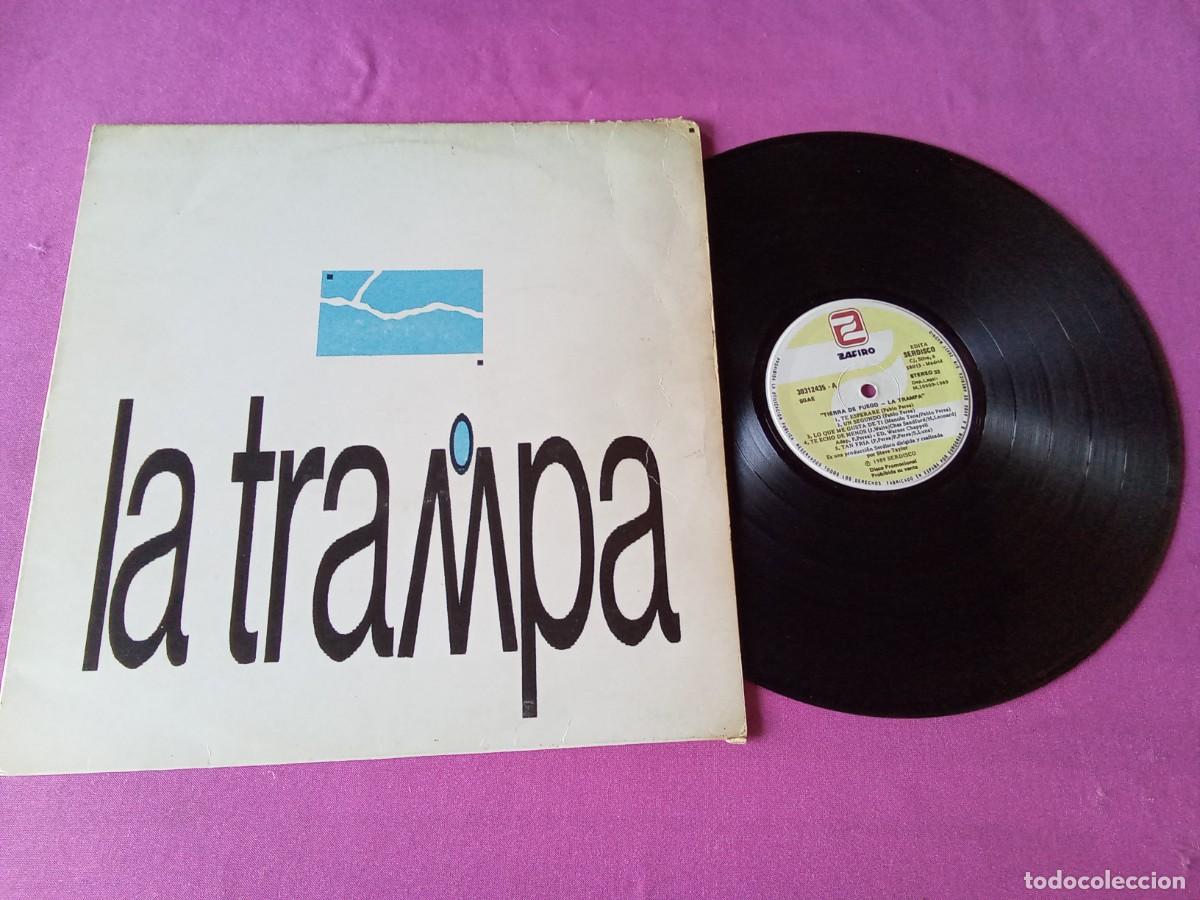Discos de vinilo: LA TRAMPA TIERRA DE FUEGO 1989 PROMOCIONAL LP L31 2 3