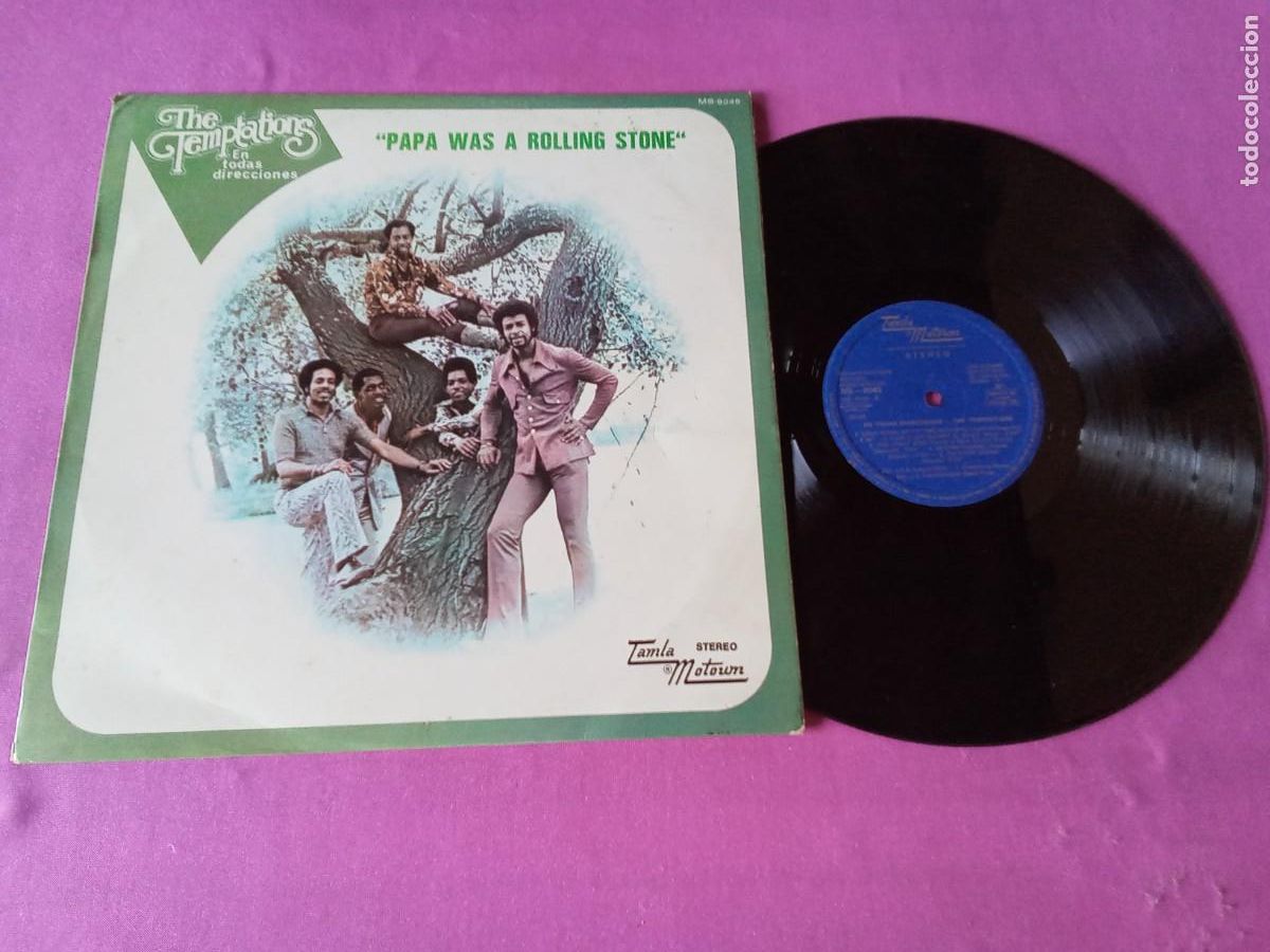 Discos de vinilo: PAPA WAS A ROLLING STONE 1972 LP L31 2 3