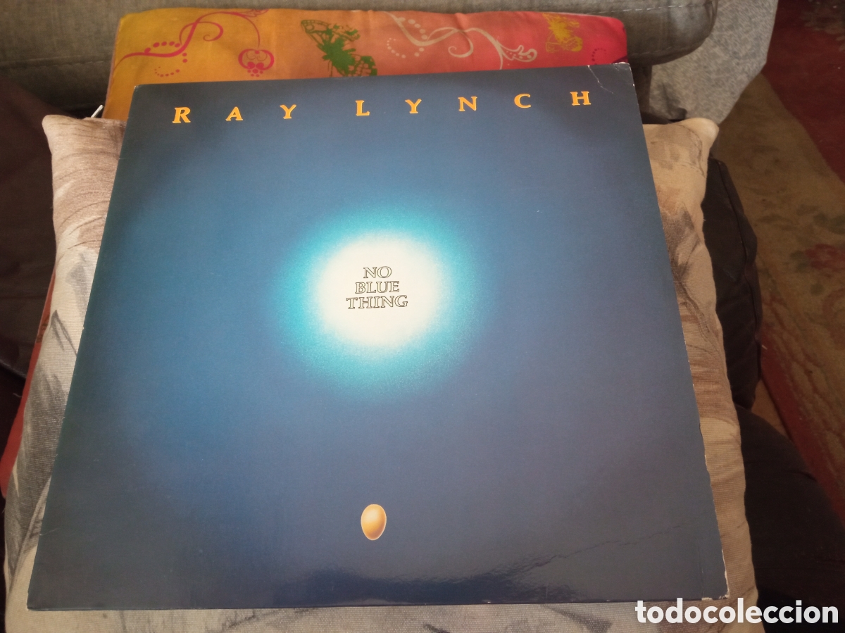 Discos de vinilo: Vinilo de Ray Lynch, NO BLUE THING de 1989, muy buena conservaci&oacute;n
