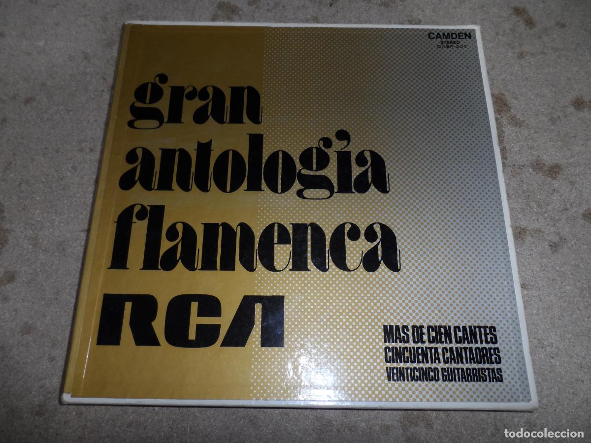 Discos de vinilo: Gran Antolog&iacute;a Flamenca RCA - RECOPILATORIO (SPAIN 1971) (7 LPS)