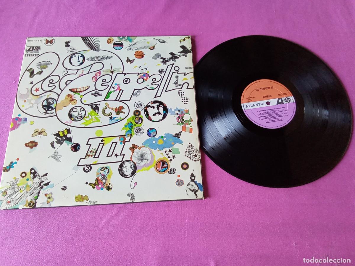 Discos de vinilo: LED ZEPPELIN III 1970 LP L32 3 1