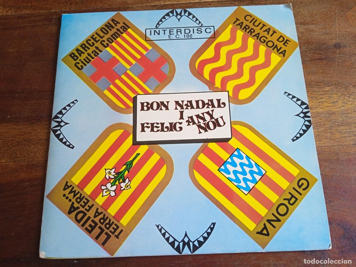 Discos de vinilo: Bon Nadal i felic any nou - - Single Ep original Interdisc 1972