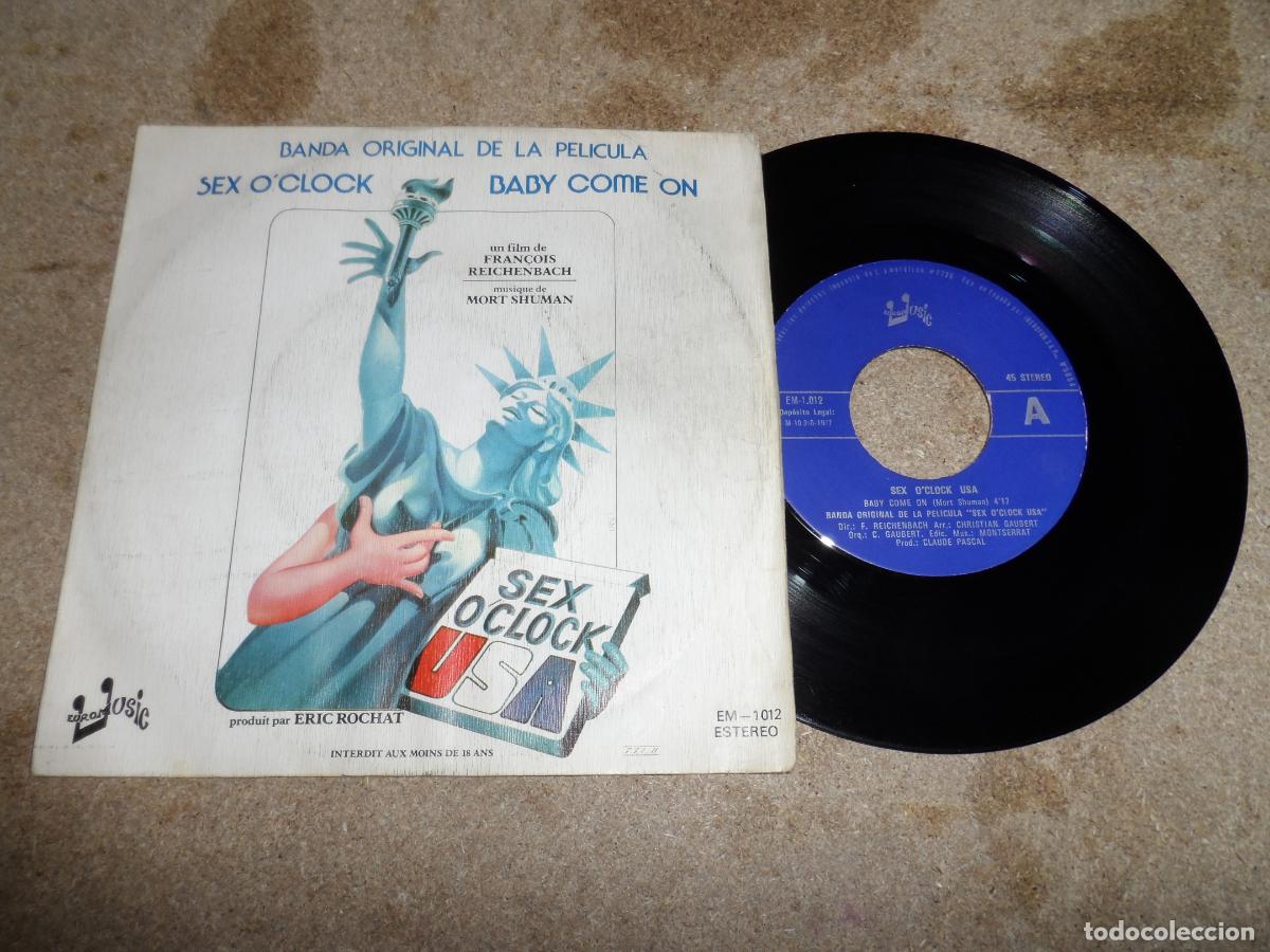 Discos de vinilo: SEX O'CLOCK U.S.A. - YOU'RE MY MAN / BABY COME ON (SPAIN 1977)