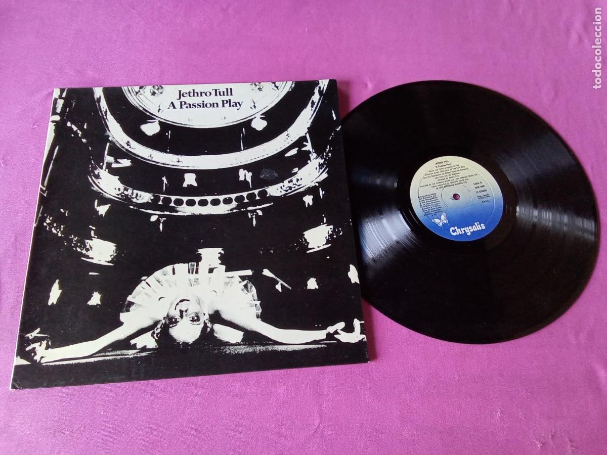 Discos de vinilo: A JETHRO TULL A PASSION PLAY 1980 LP L32 3 1