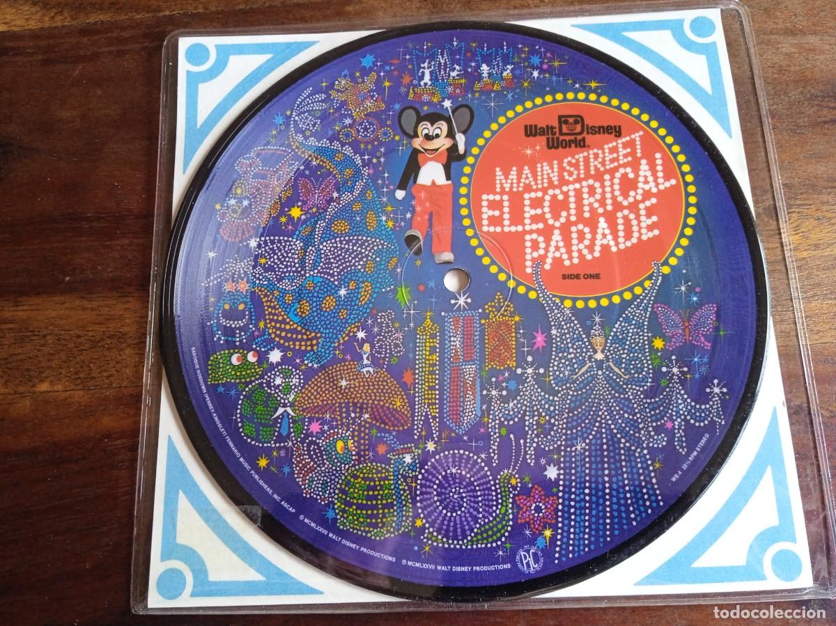 Discos de vinilo: Walt Disney World Main Street Electrical Parade - Single original Disney USA 1977