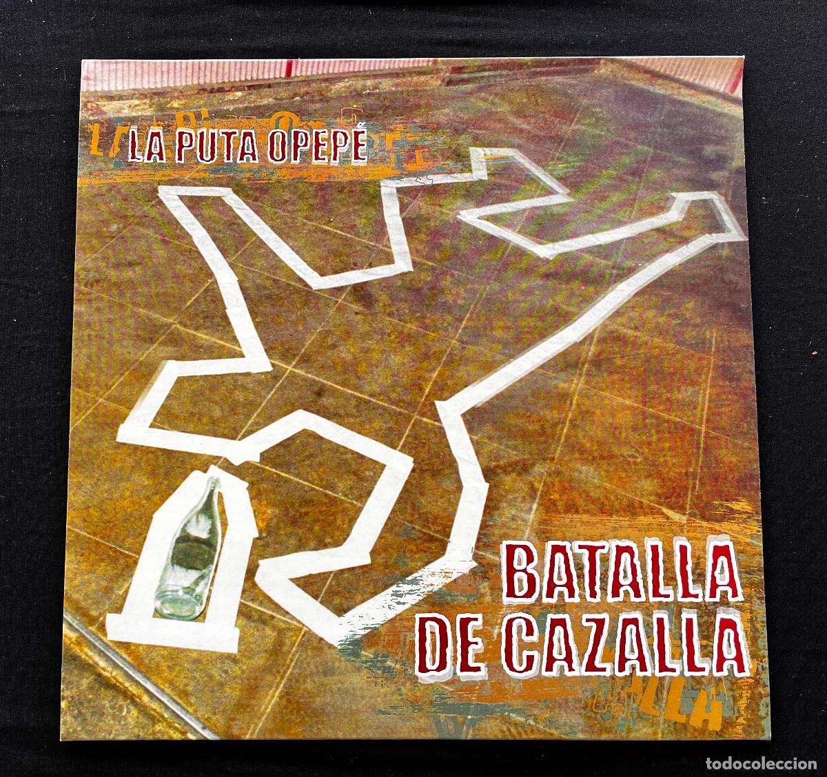 Discos de vinilo: EP MAXISINGLE LA PUTA OPEP&Eacute; BATALLA DE CAZALLA. ESPECIAL COLECCIONISTAS. 1996 NUEVO!!!