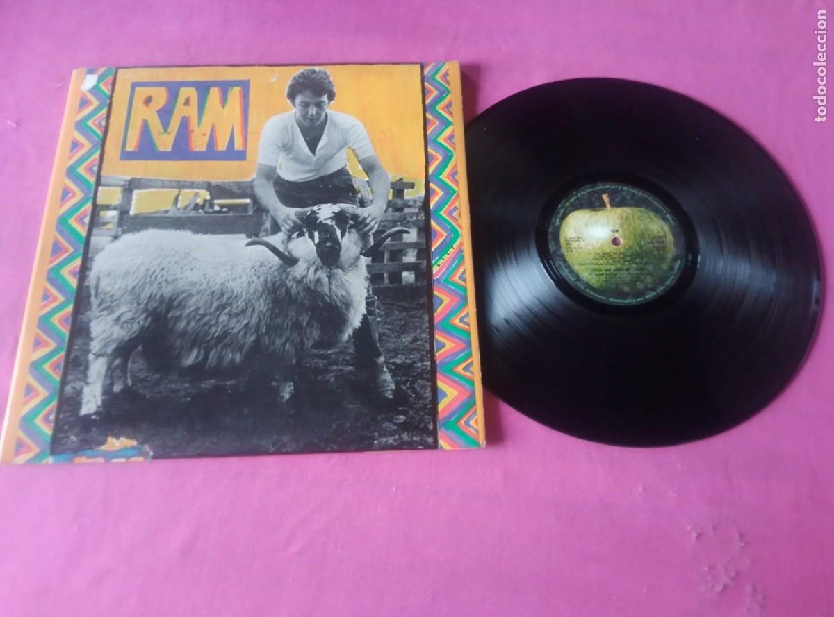 Discos de vinilo: RAM PAUL MCCARTNEY AND LINDA 1971 LP L32 3 1