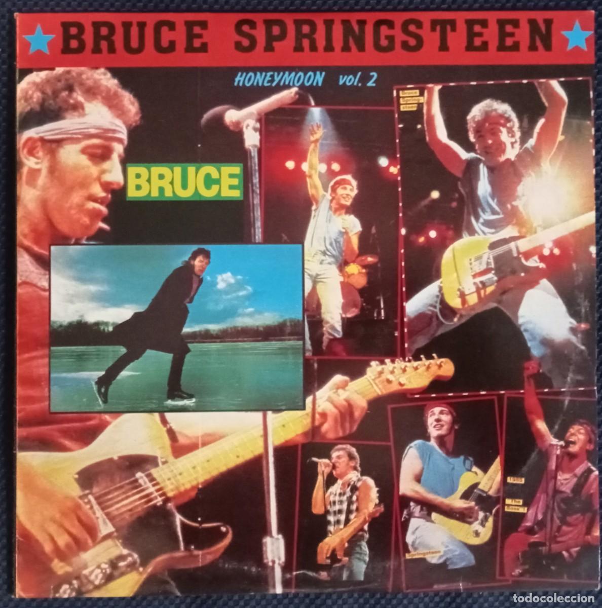 Discos de vinilo: Bruce Springsteen &rdquo;Honeymoon vol.2&rdquo; 2lp live 1985, european pressing black vinyl htf!!!