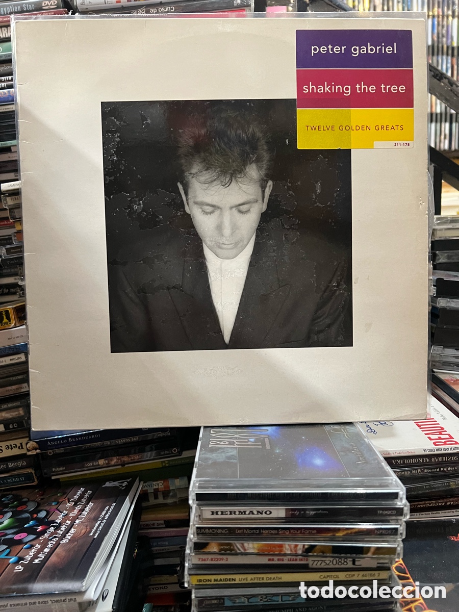 Discos de vinilo: Peter Gabriel Shaking The tree Twelve golden greats
