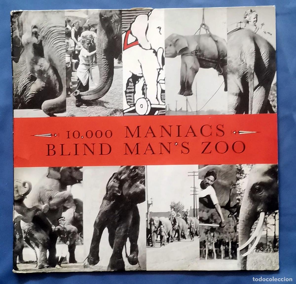 Discos de vinilo: 10,000 Maniacs &lrm;&ndash; Blind Man's Zoo LP 1989 Europa incl. encarte