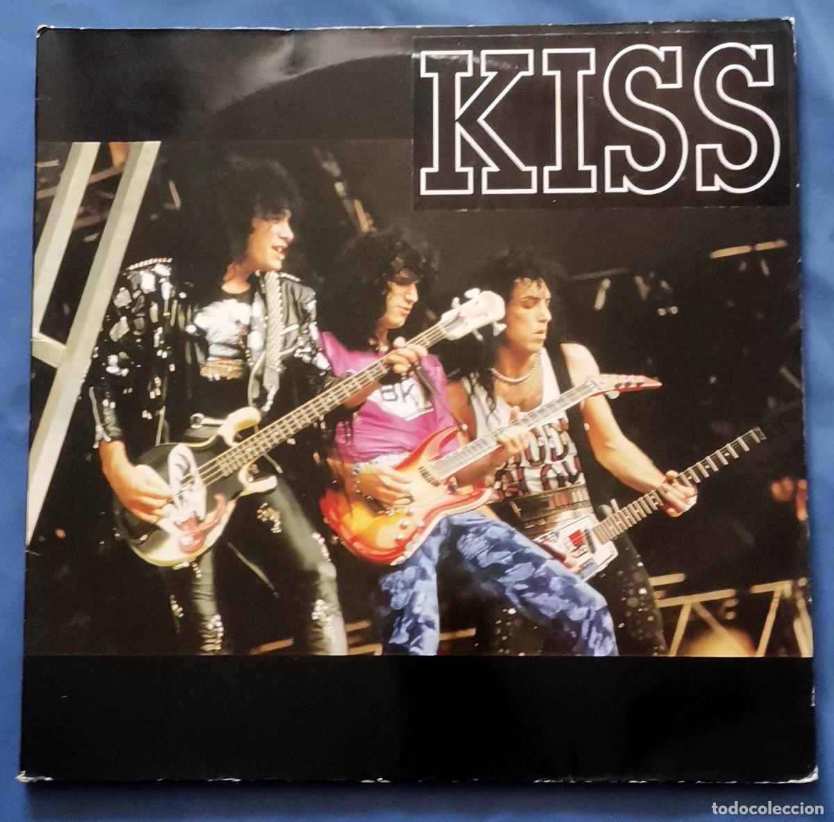 Vinyl records: KISS - A crazy night with kiss 2xLP carpeta doble directo 1990 BUSCADO