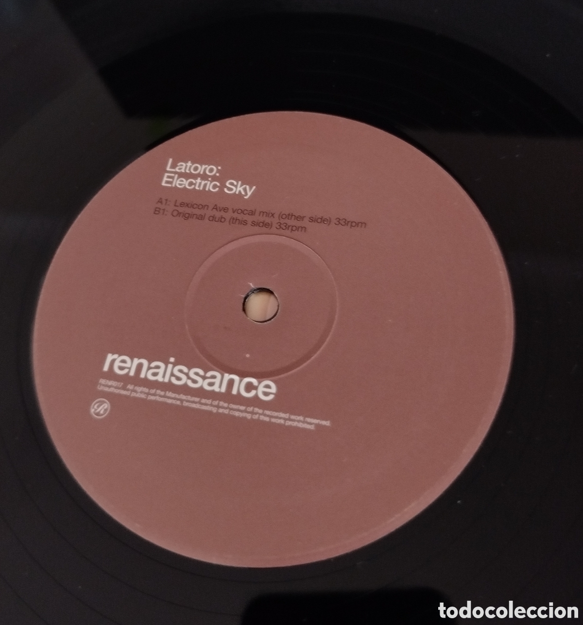 Discos de vinilo: Latoro - electric sky - Foto 3
