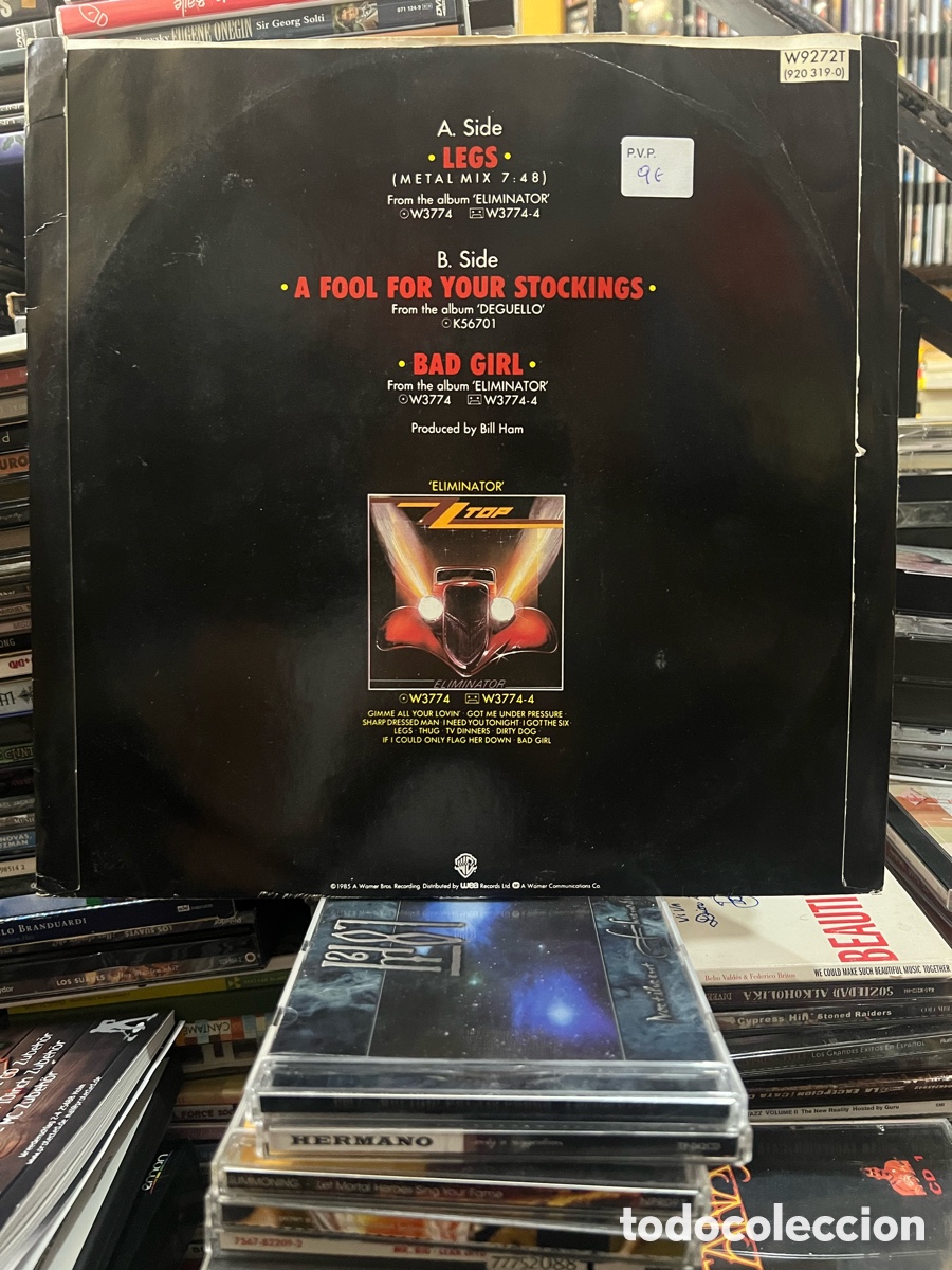 Discos de vinilo: Legs Stop Metal mix 7:48 - Foto 2