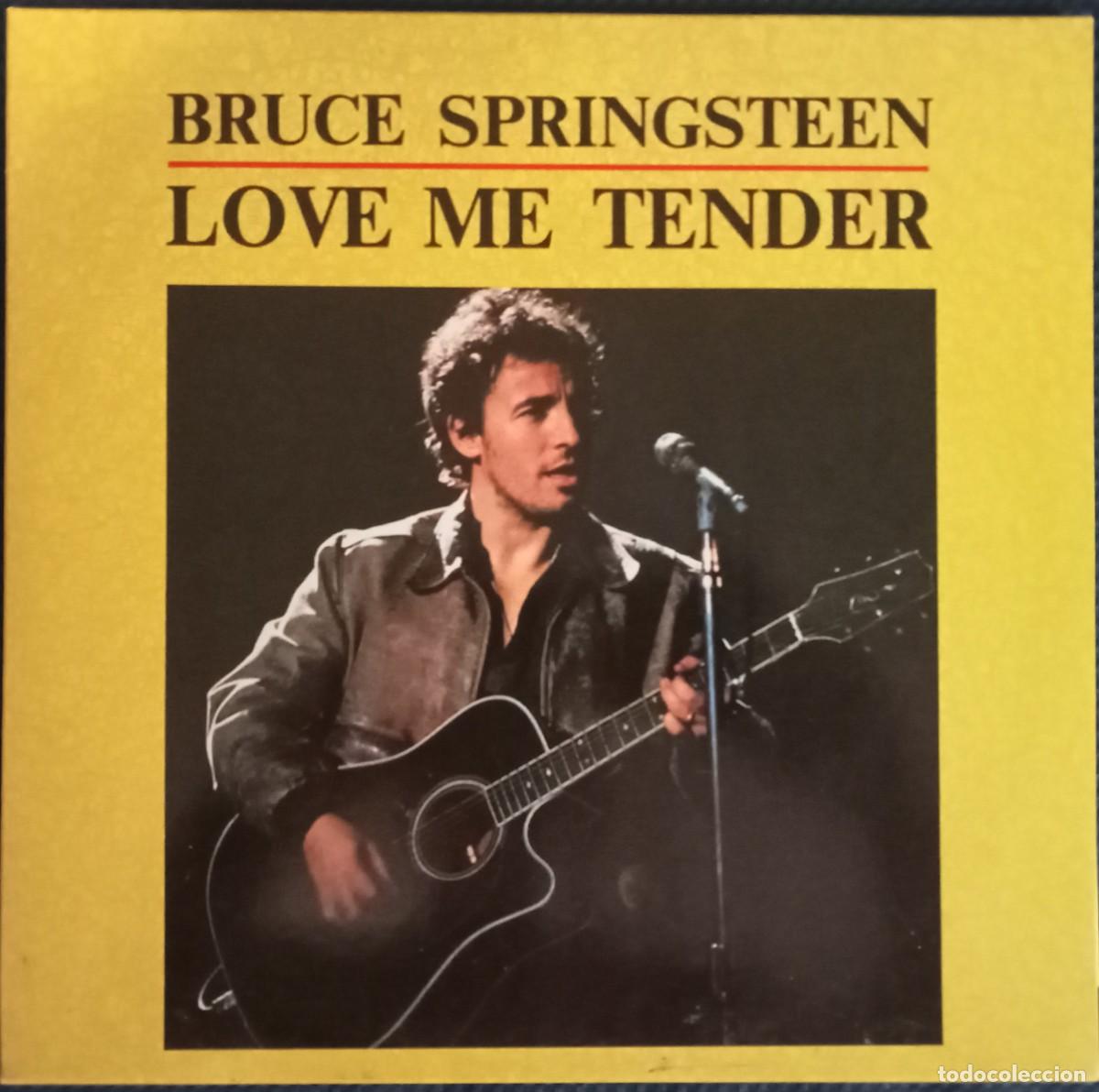 Discos de vinilo: Bruce Springsteen &rdquo;Love me tender&rdquo; 4lp live 1988, black vinyl htf!!!