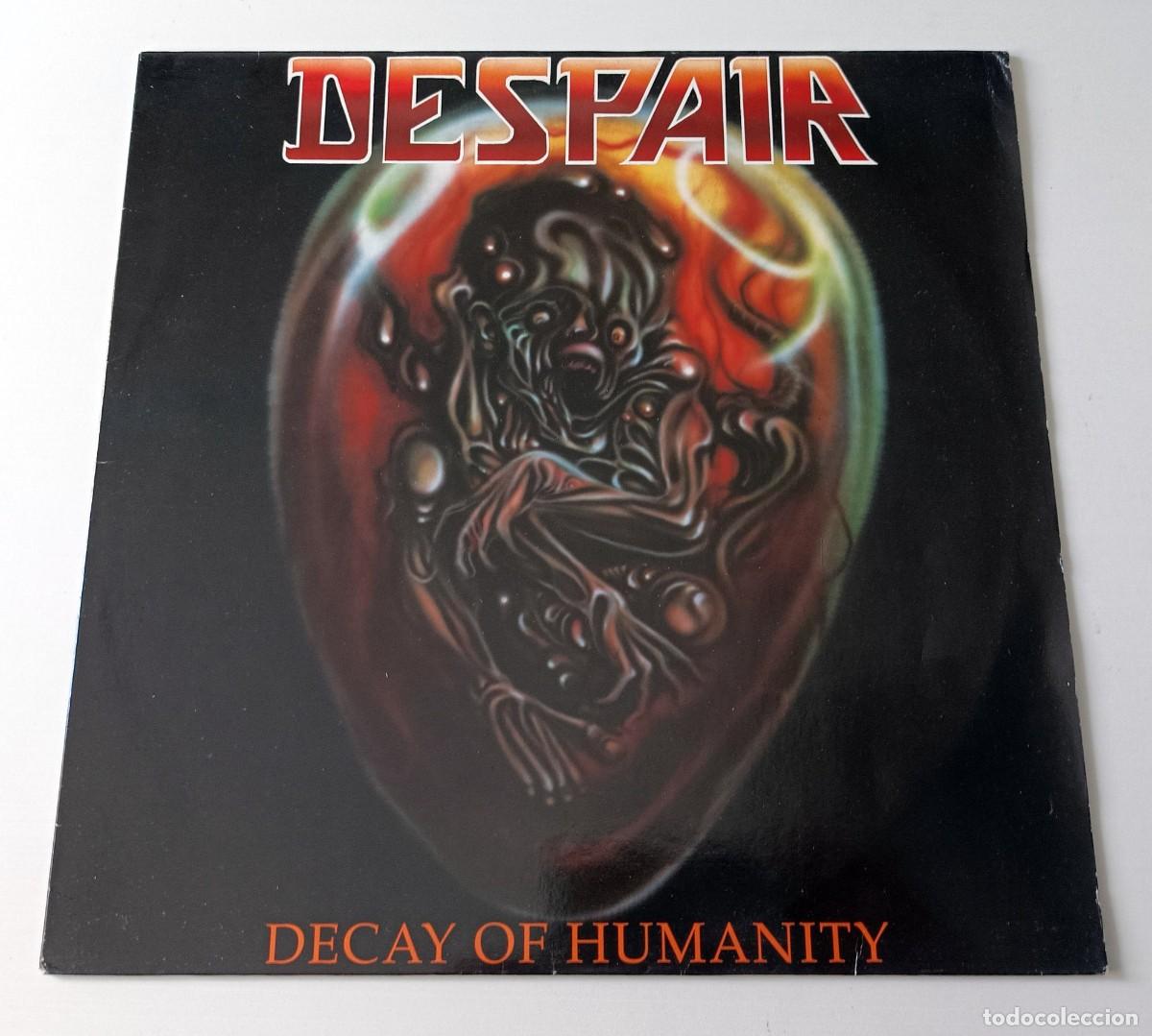 Discos de vinilo: LP DESPAIR - DECAY OF HUMANITY - Foto 1