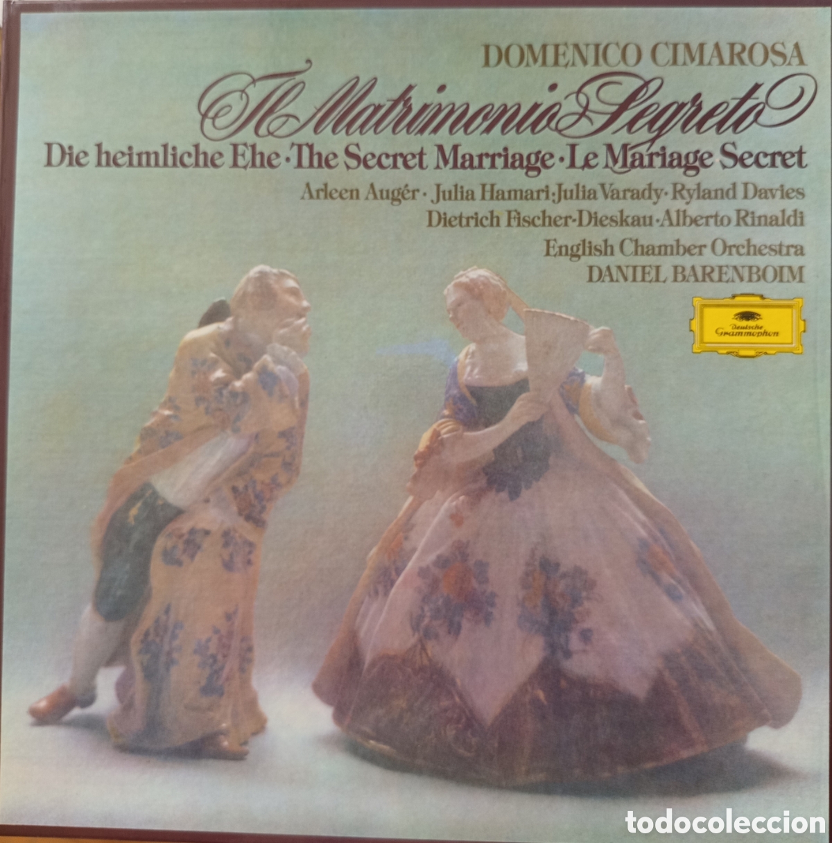 Discos de vinilo: vinilos (LP) de la &oacute;pera &rdquo;Il Matrimonio Segreto&rdquo; de Domenico Cimarosa.