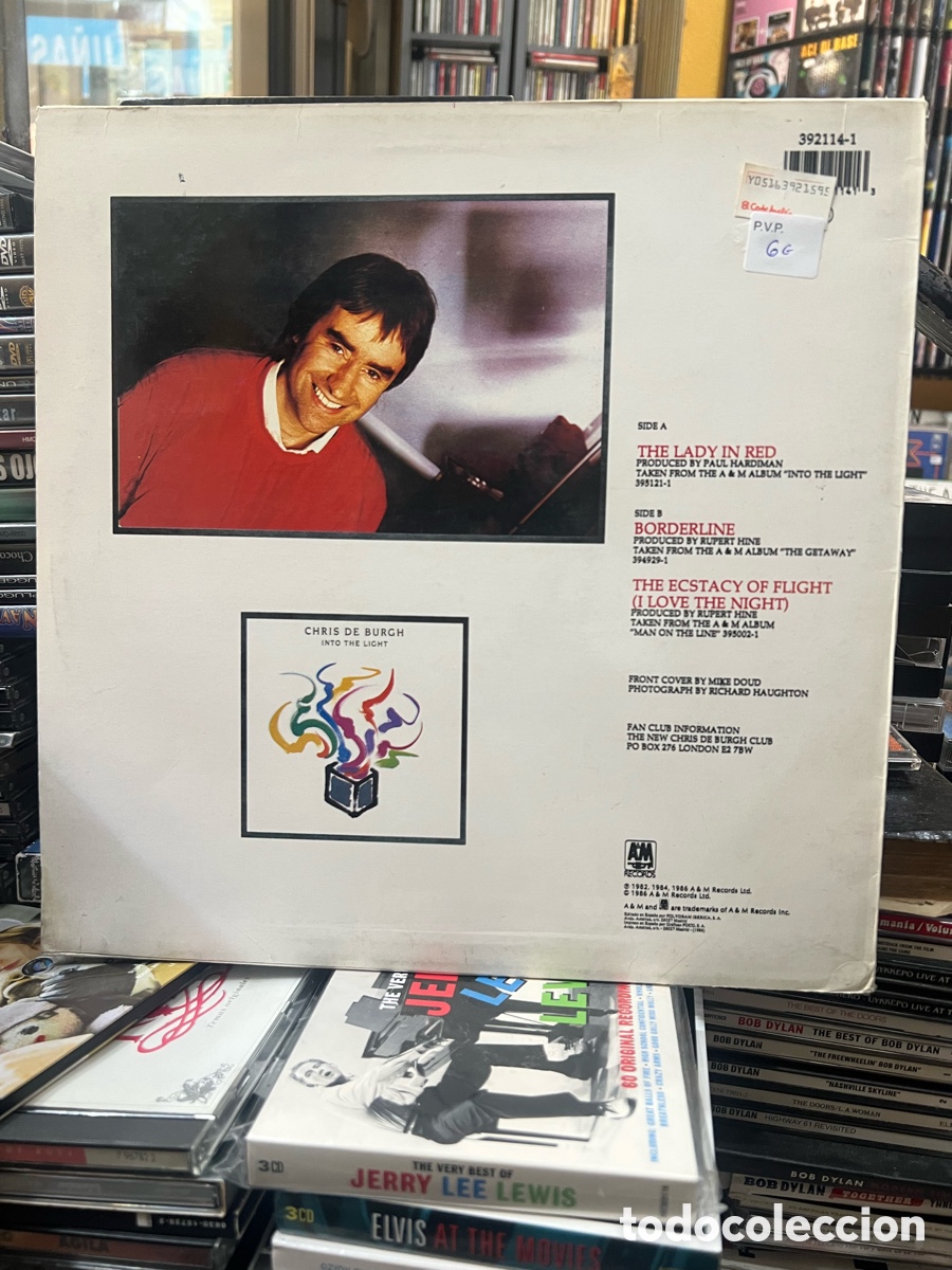 Discos de vinilo: Chris de Burgh The lady in red - Foto 2