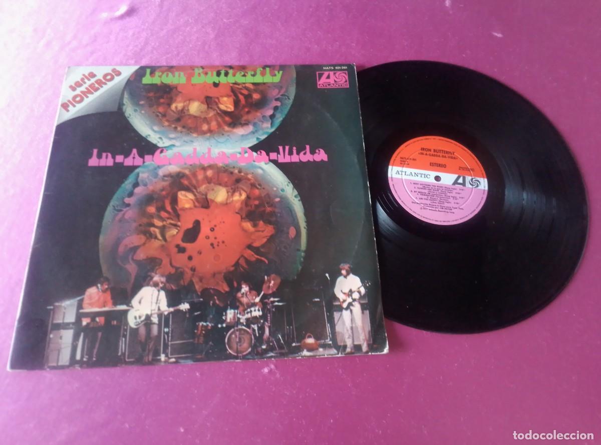 Discos de vinilo: IRON BUTTERFLY IN A GADDA DA VIDA 1977 LP L32 3 1
