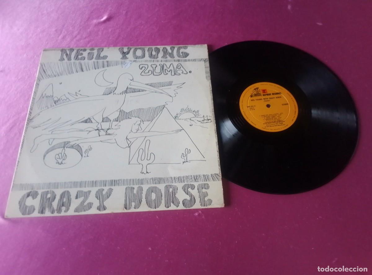 Discos de vinilo: NEIL YOUNG ZUMA 1976 LP L32 3 1