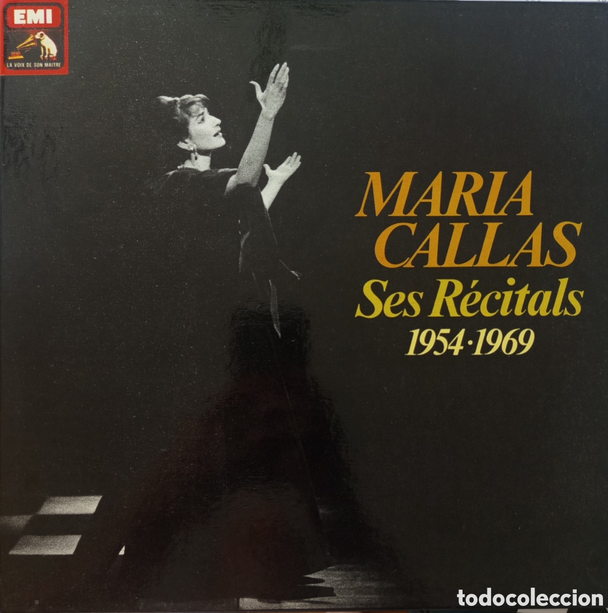 Discos de vinilo: caja recopilatoria de vinilos titulada &rdquo;Maria Callas - Ses R&eacute;citals 1954-1969&rdquo;.