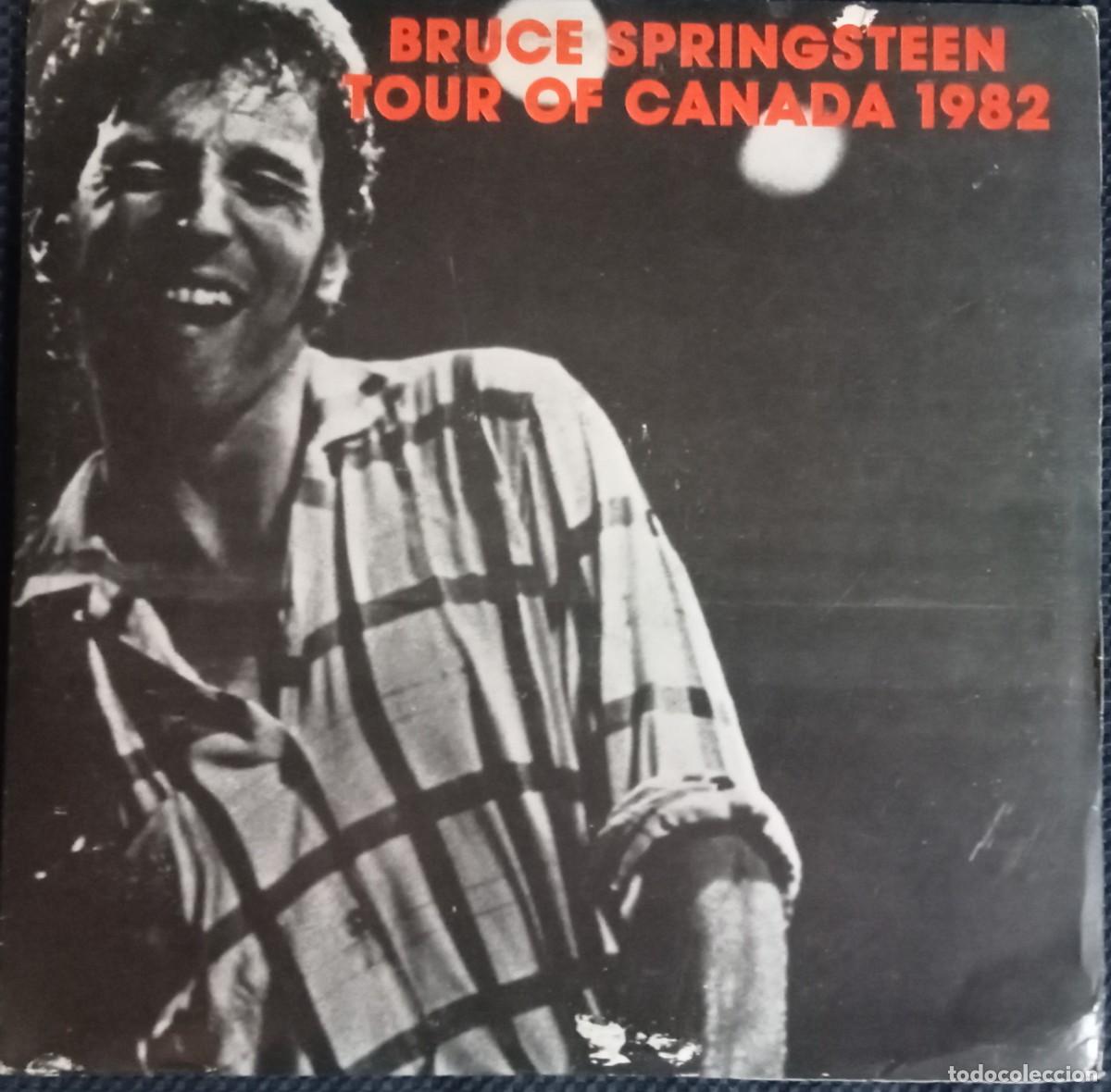 Discos de vinilo: Bruce Springsteen &rdquo;Tour of Canada 1982&rdquo; 2lp live 1975/77, black vinyl htf!!!