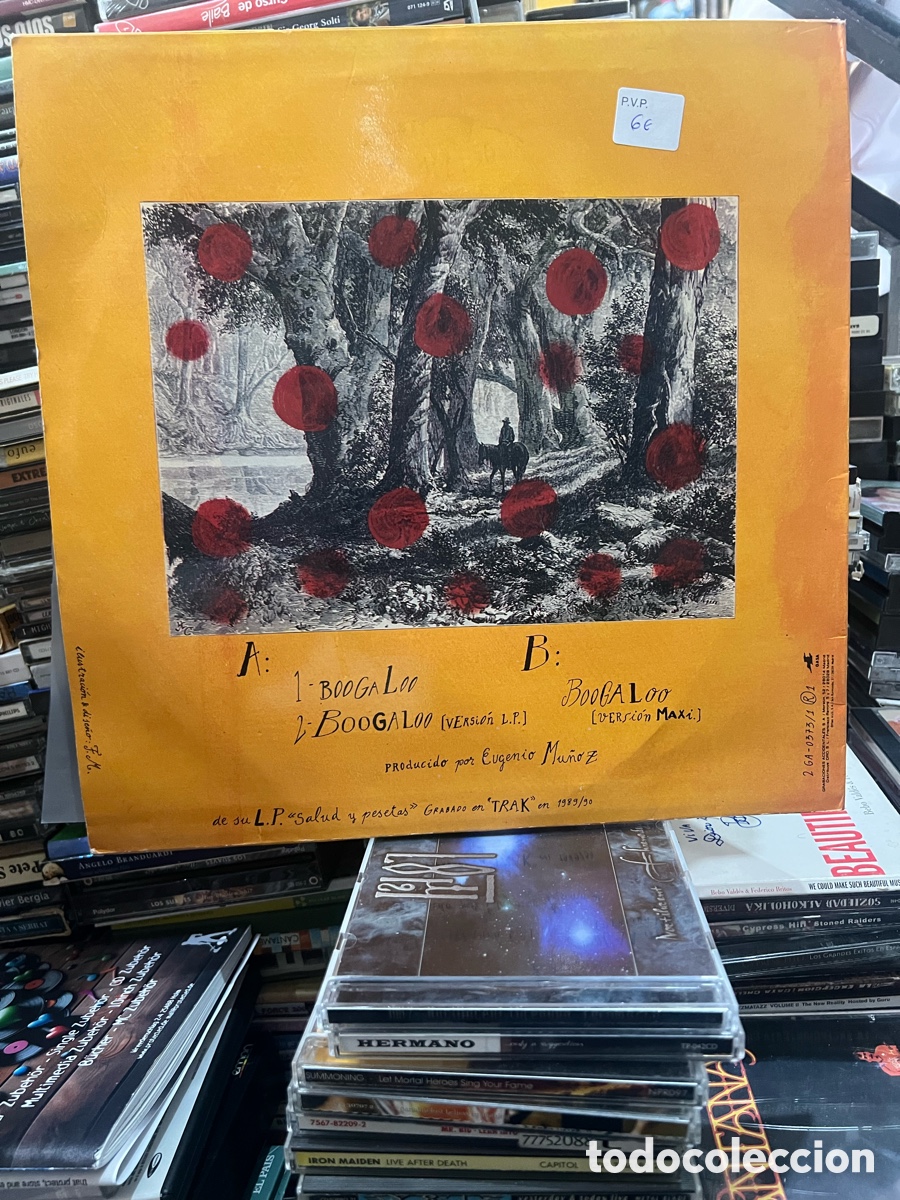 Discos de vinilo: Boogaloo Las manos de Orlac - Foto 2