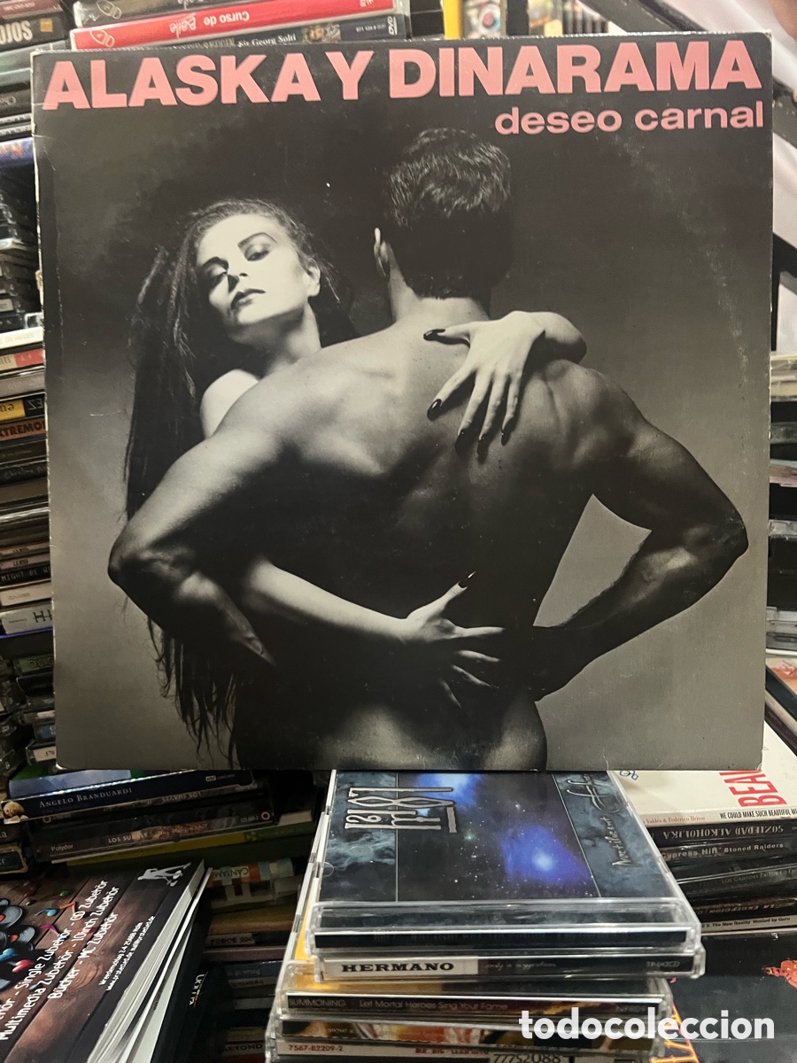 Discos de vinilo: Alaska y Dinarama Deseo Carnal