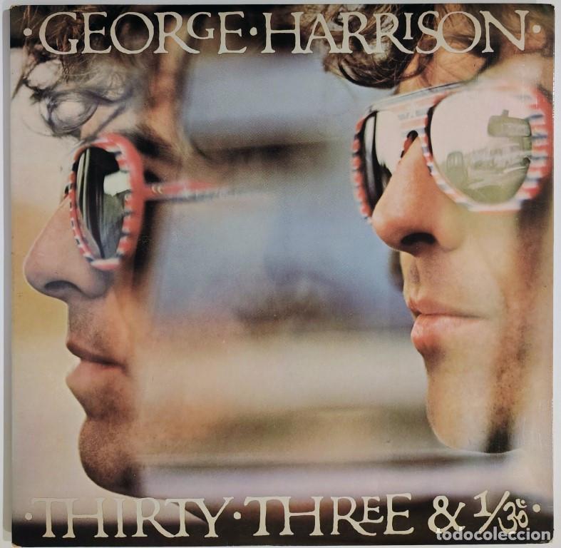 Discos de vinilo: George Harrison. Thirty Three & 1/3. Dark Horse-WB Spain 1979 LP + doble cubierta (S 90.173) beatles
