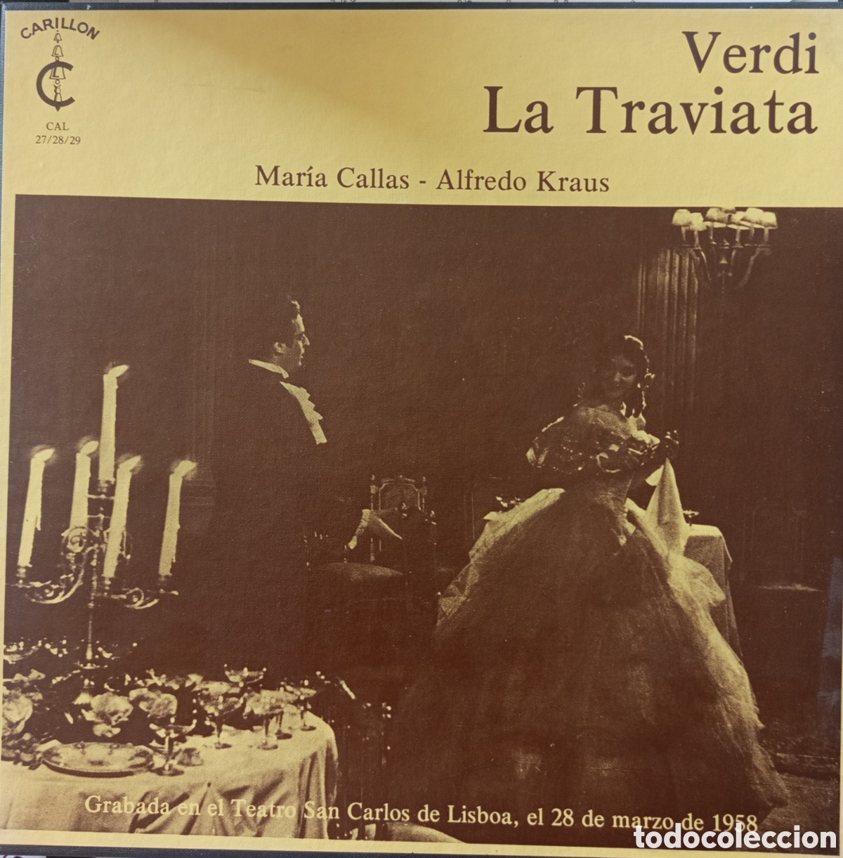 Discos de vinilo: La Traviata de Giuseppe Verdi. - Foto 1