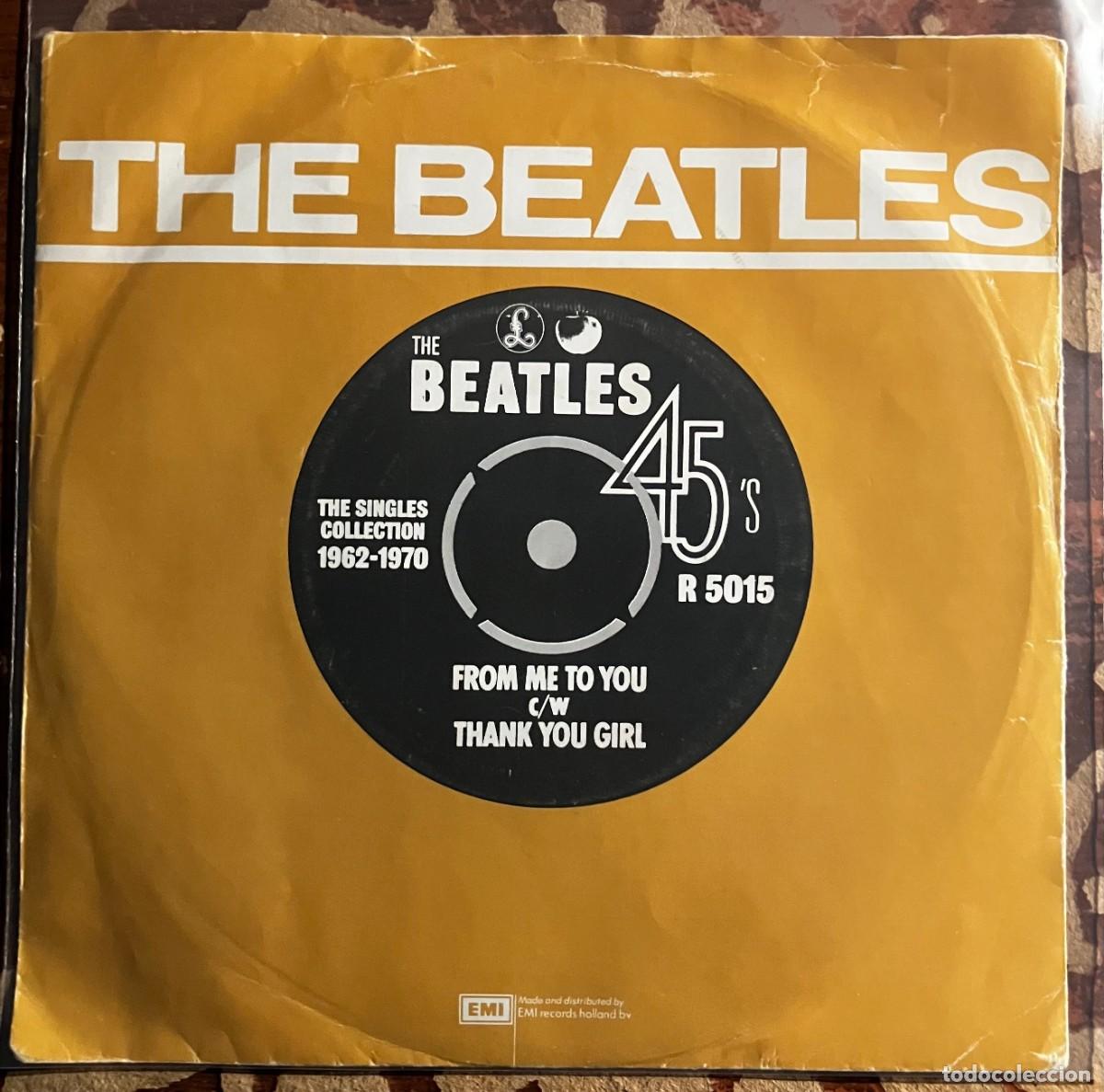 Discos de vinilo: THE BEATLES - FROM ME TO YOU, single 7&rdquo; edic EU/NL 1976