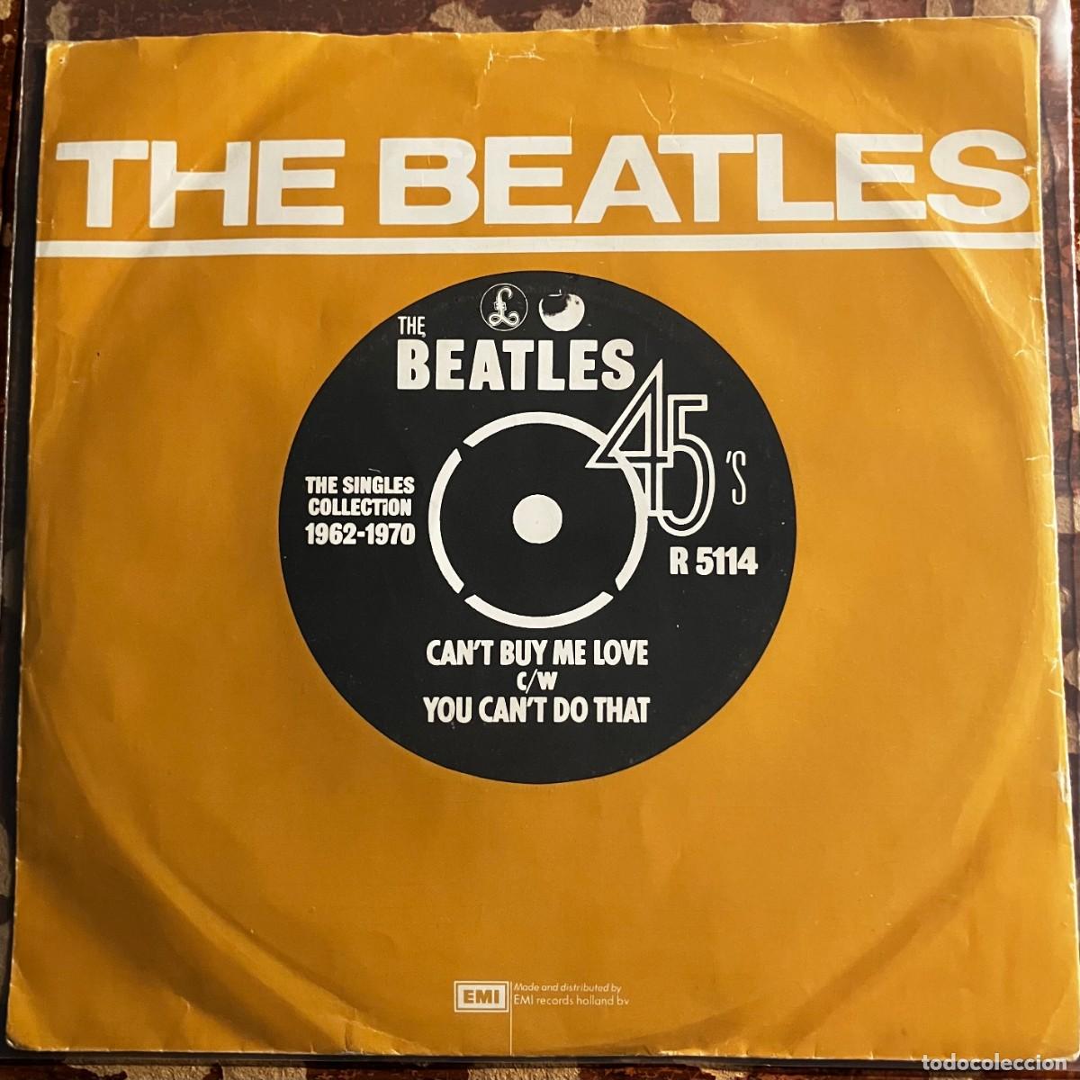 Discos de vinilo: THE BEATLES - CANT BUY ME LOVE, single 7&rdquo; edic EU/NL 1976