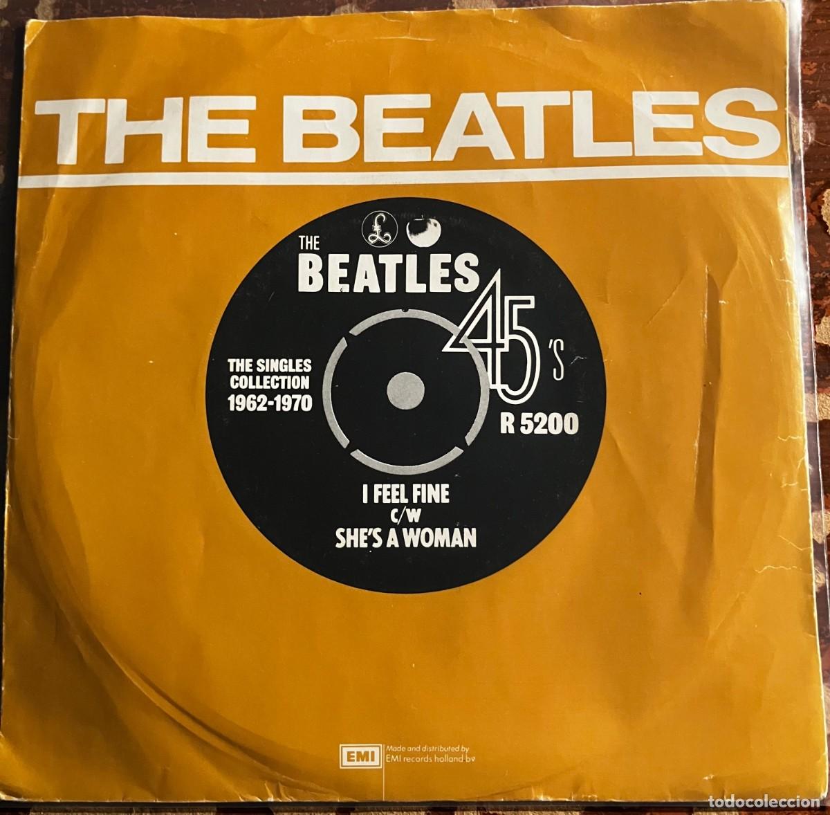 Discos de vinilo: THE BEATLES - I FEEL FINE, single 7&rdquo; edic EU/NL 1976