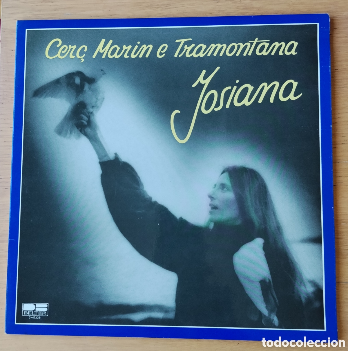 Discos de vinilo: JOSIANA: &rdquo;CER&Ccedil; MARIN E TRAMONTANA&rdquo; LP VINILO 1981 - FOLK - OCCITANIA