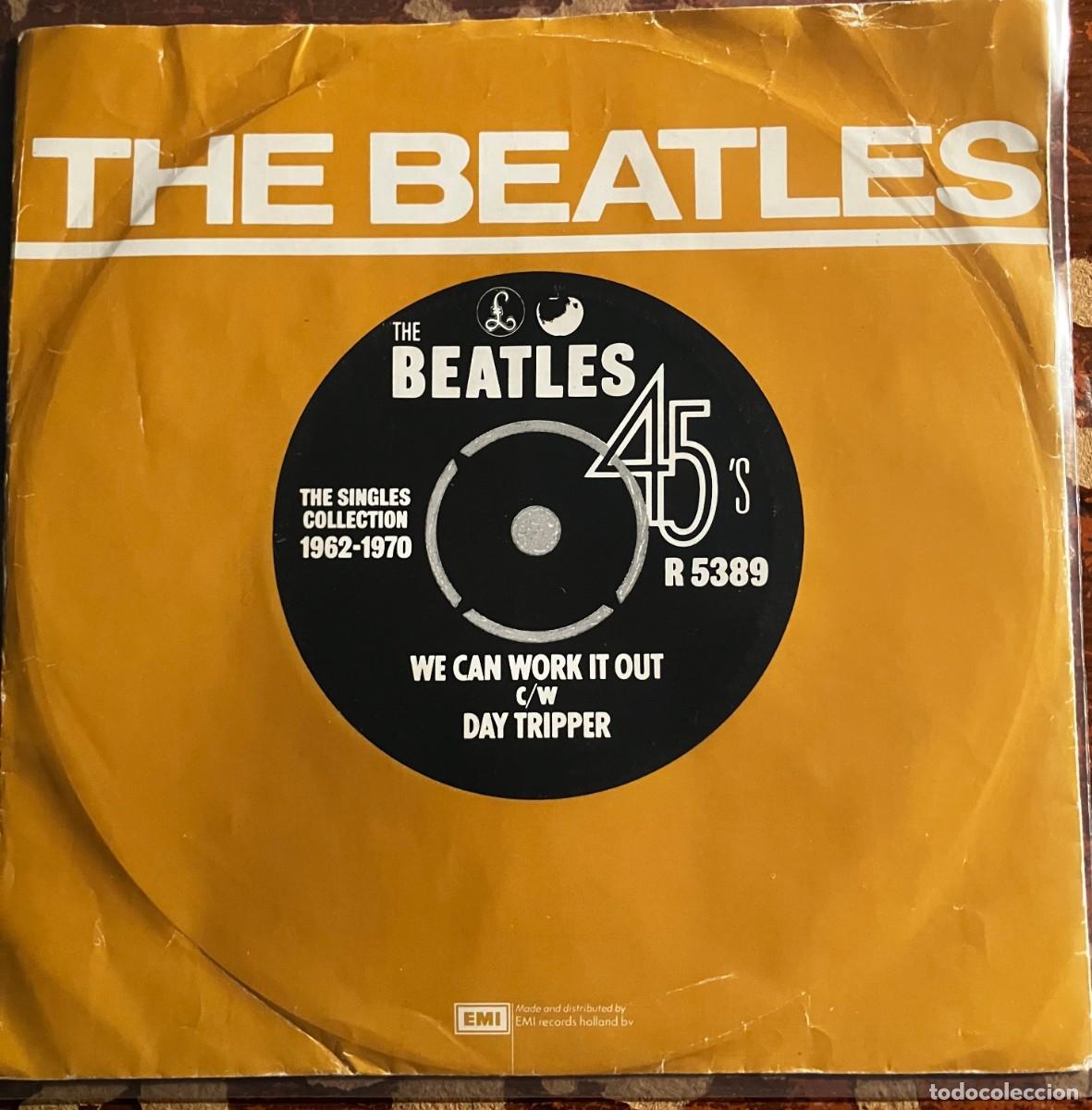 Discos de vinilo: THE BEATLES - WE CAN WORK IT OUT, single 7&rdquo; edic RU/NL 1976